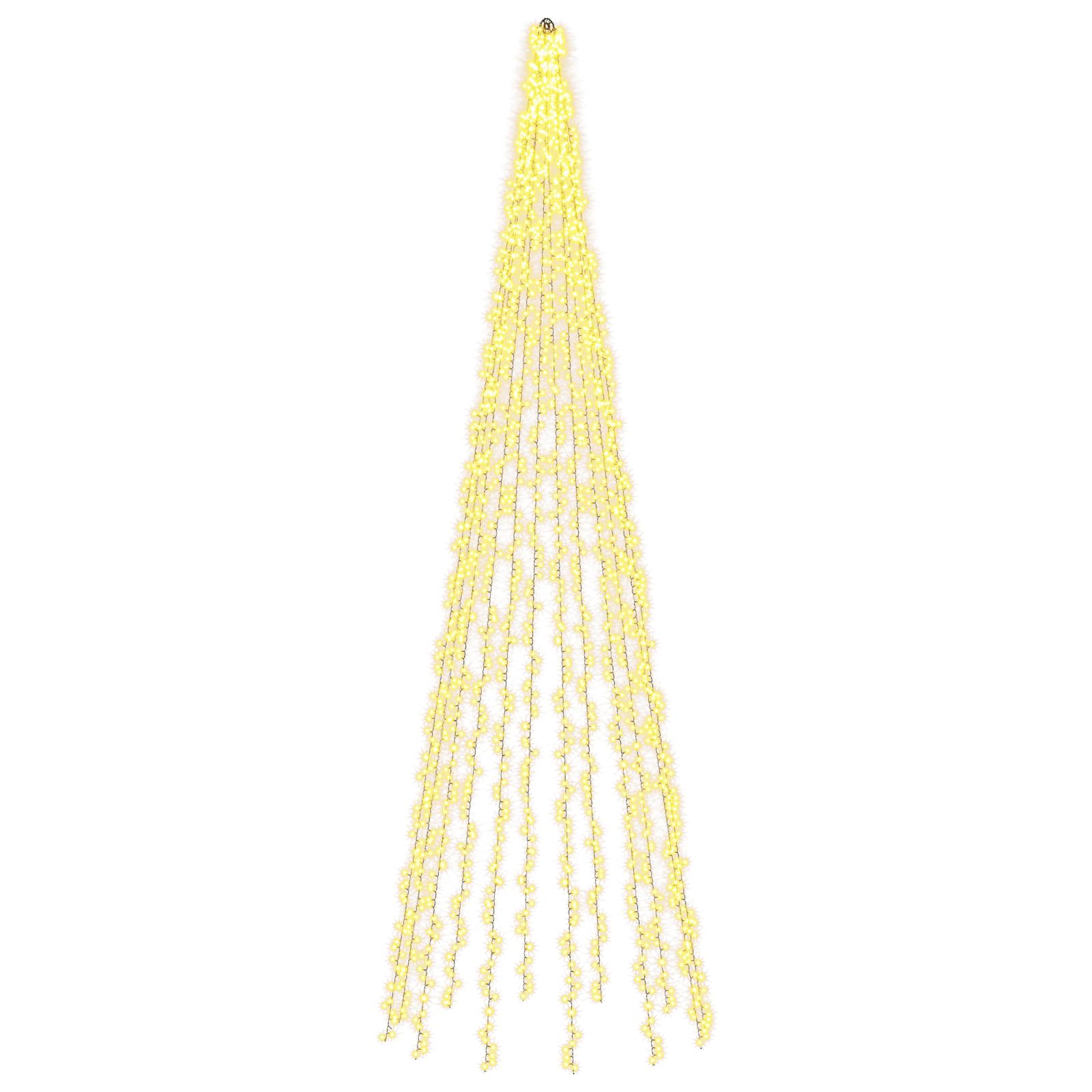 Luci per albero di Natale con 12 LED 2004 LED Bianco caldo