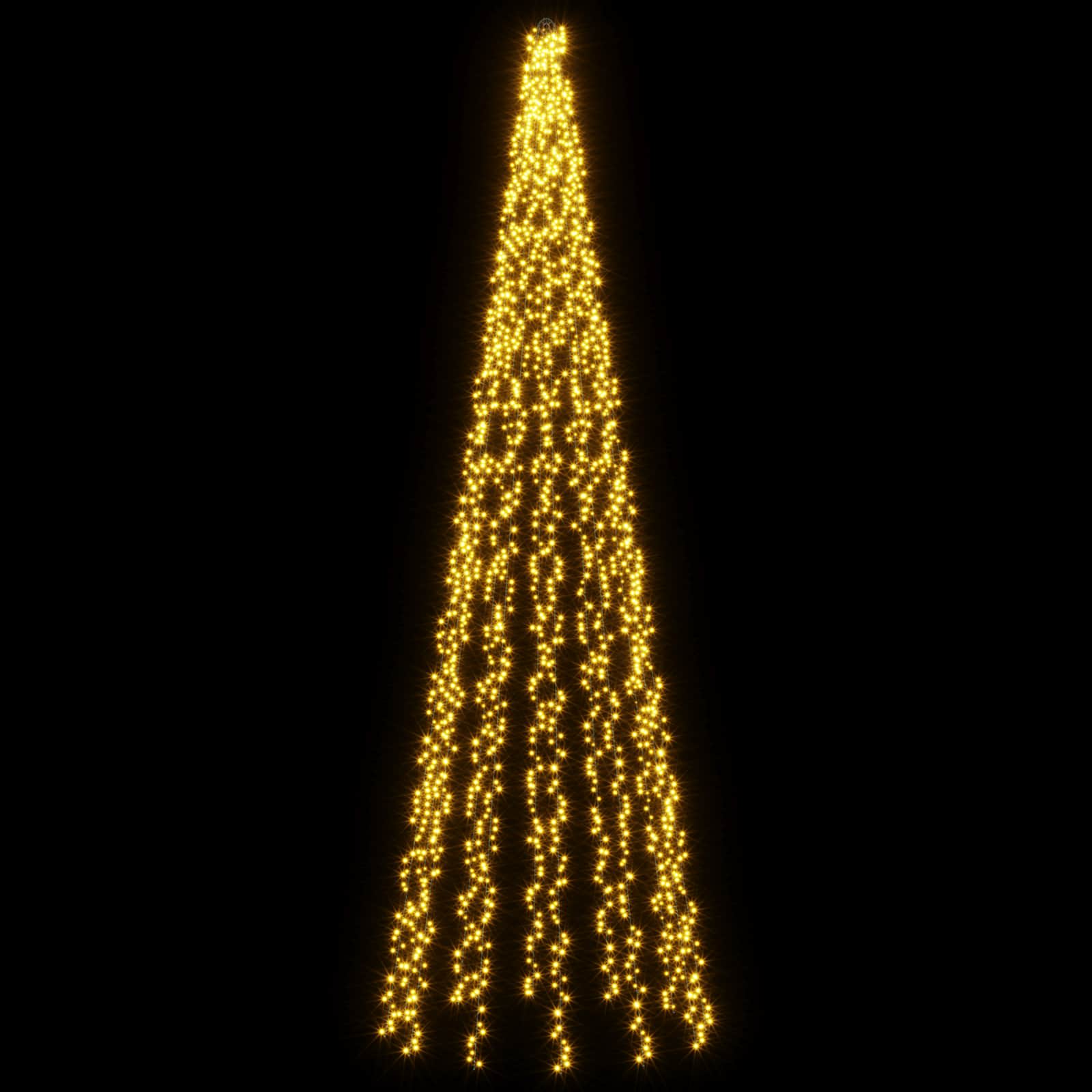 Luci per albero di Natale con 12 LED 2004 LED Bianco caldo