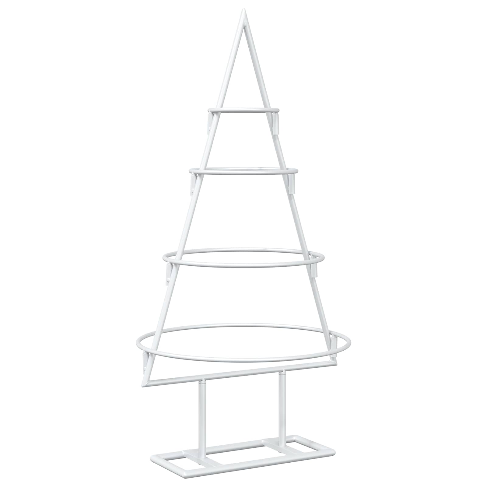 Albero di Natale in metallo con supporto KUOPIO 60 cm Acciaio
