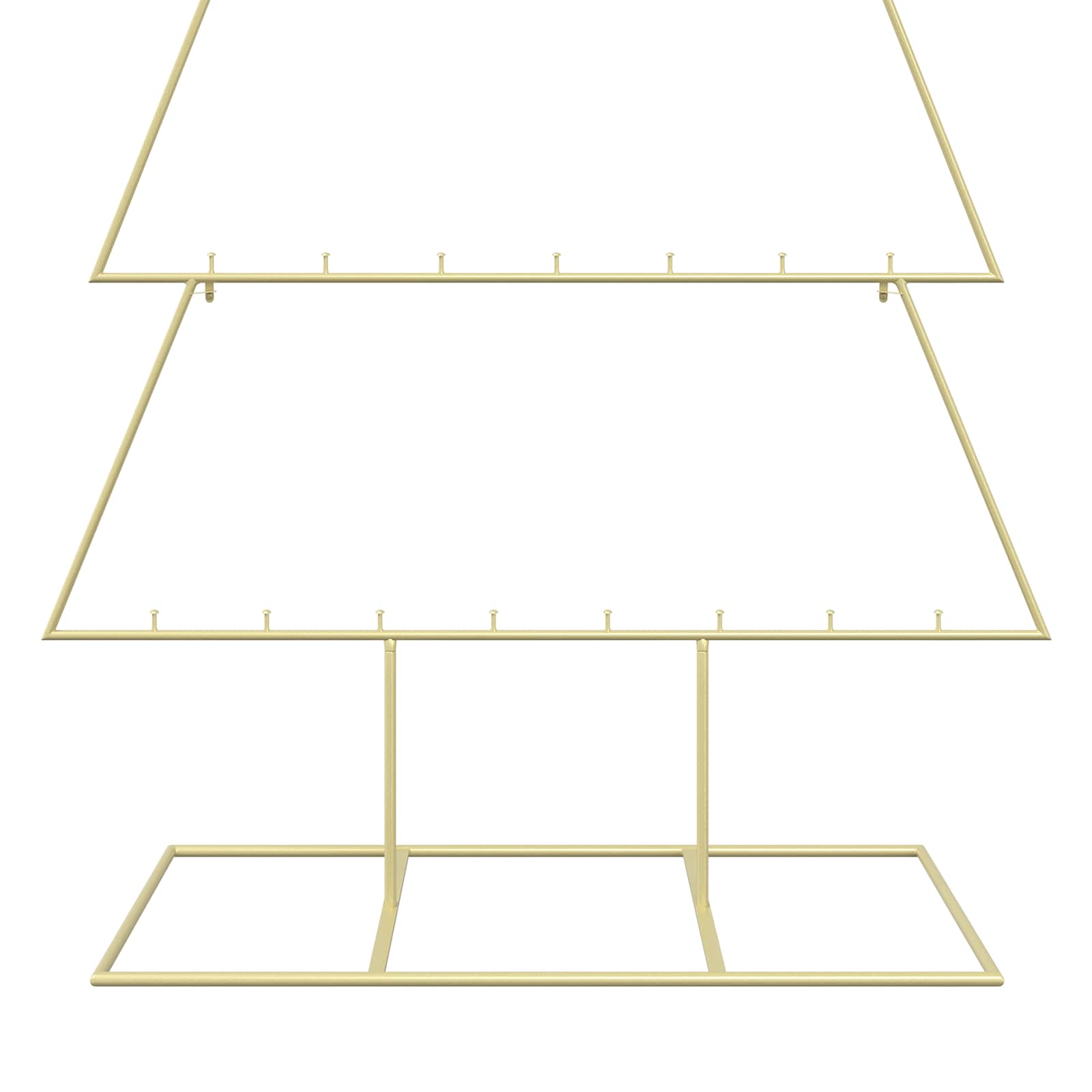 Albero di Natale in metallo con supporto KUOPIO 180 cm Acciaio
