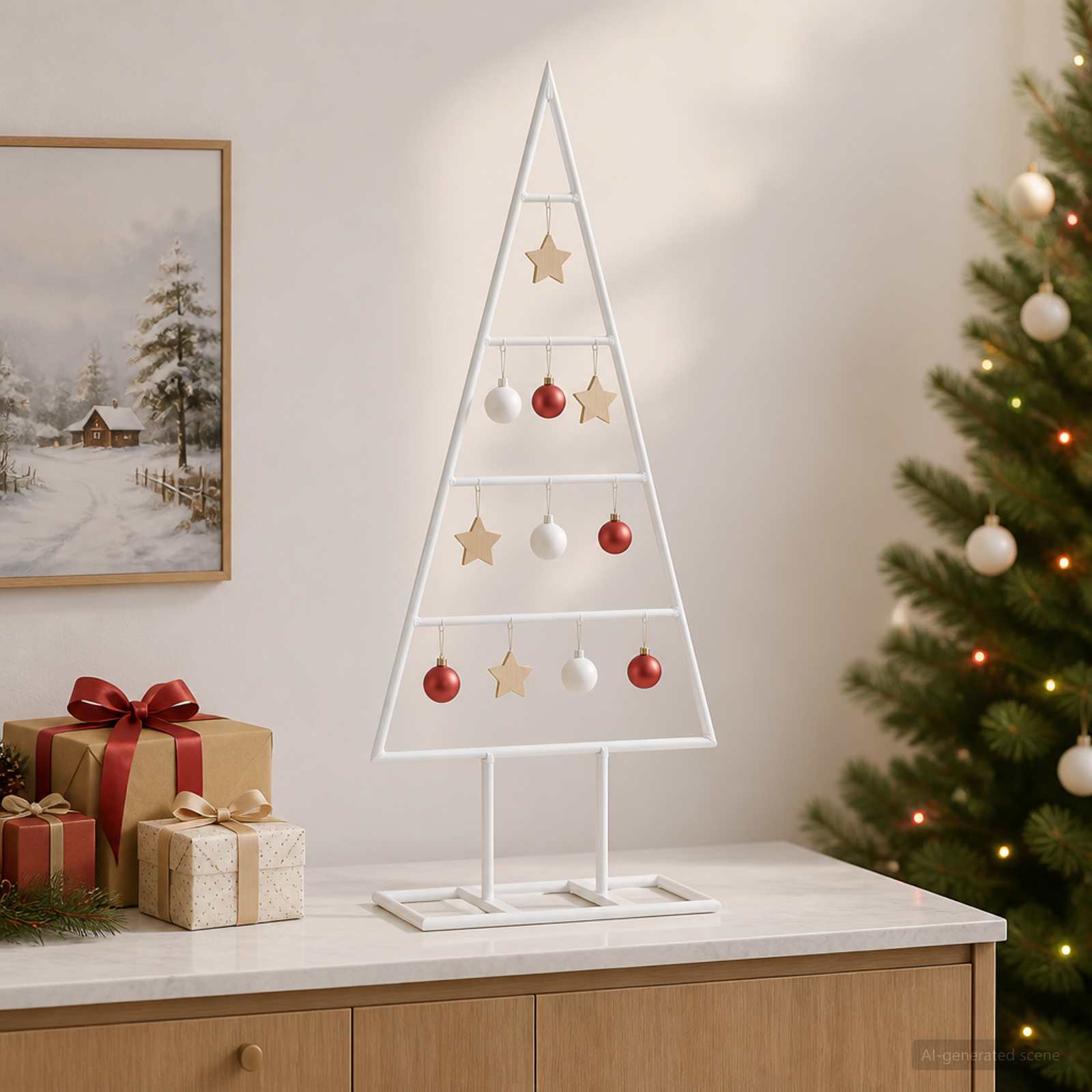Albero di Natale in metallo KUOPIO 60 cm