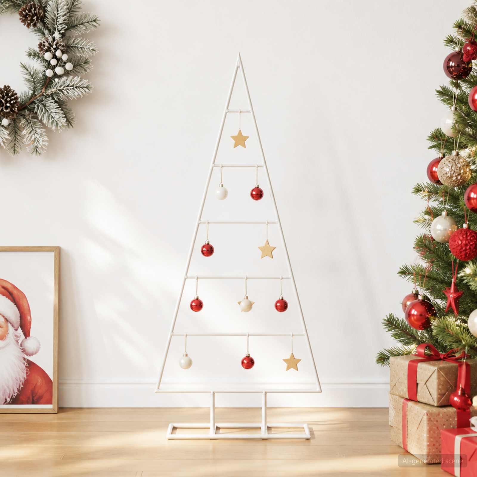 Albero di Natale in metallo KUOPIO 90 cm