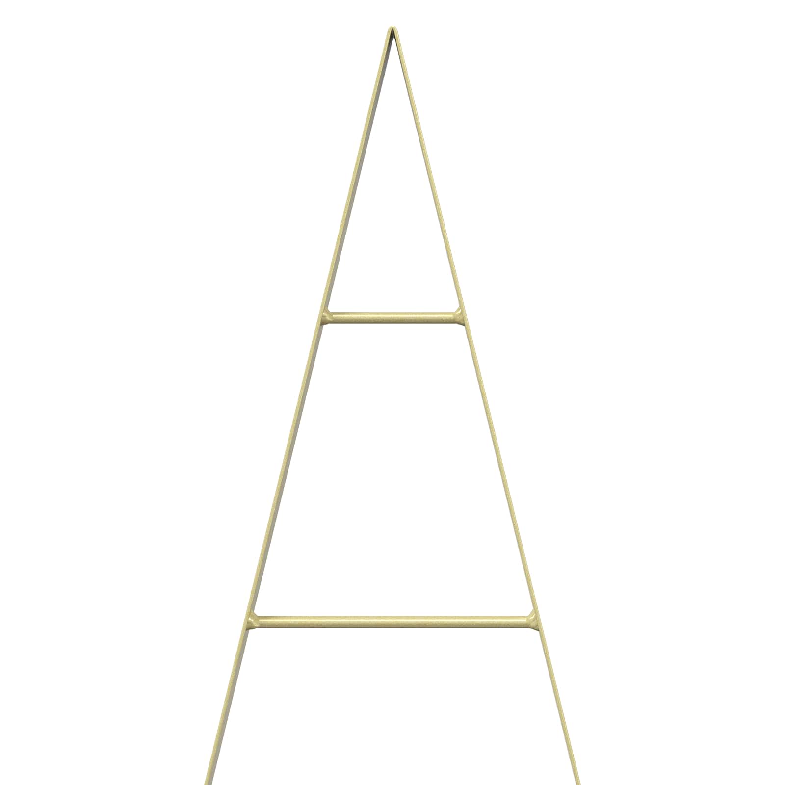 Albero di Natale in metallo KUOPIO 90 cm Acciaio Oro