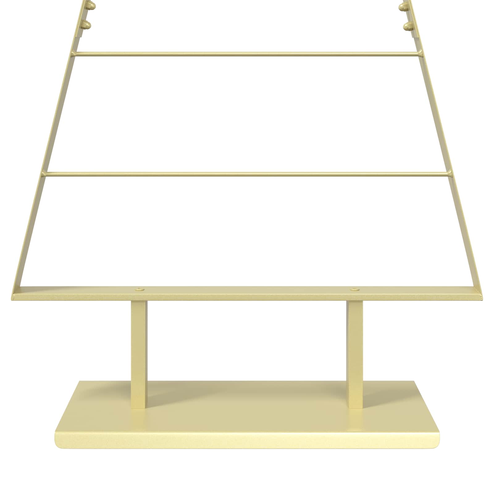 Albero di Natale in metallo KUOPIO 180 cm Acciaio Oro