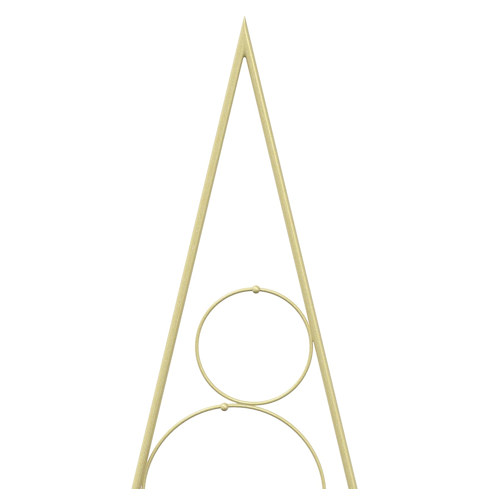 Albero di Natale in Metallo con Supporto Circolare KUOPIO