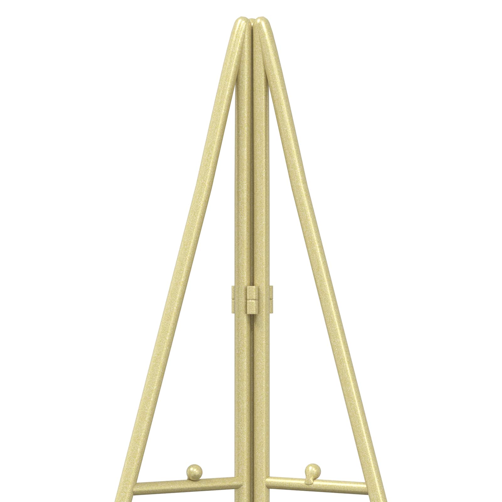 Albero di Natale in metallo KUOPIO 180 cm Acciaio Oro