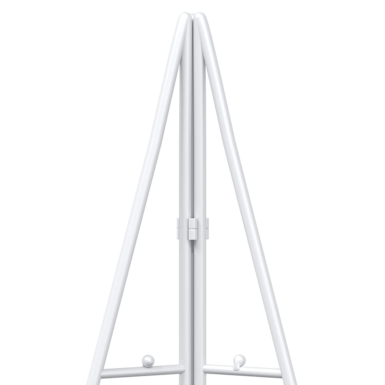 Albero di Natale in metallo KUOPIO 180 cm Acciaio Bianco