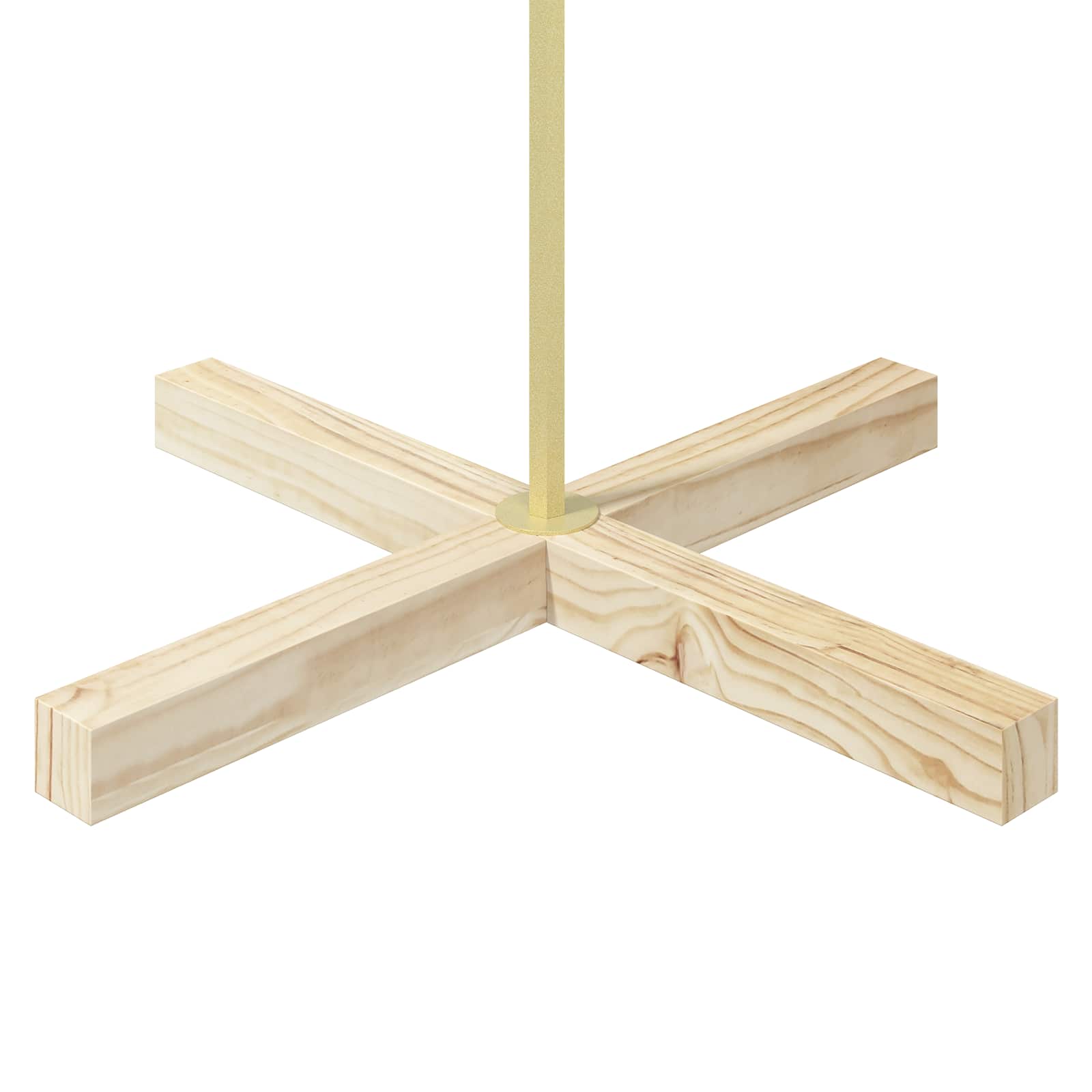Albero di Natale in metallo con supporto KUOPIO 150 cm Acciaio