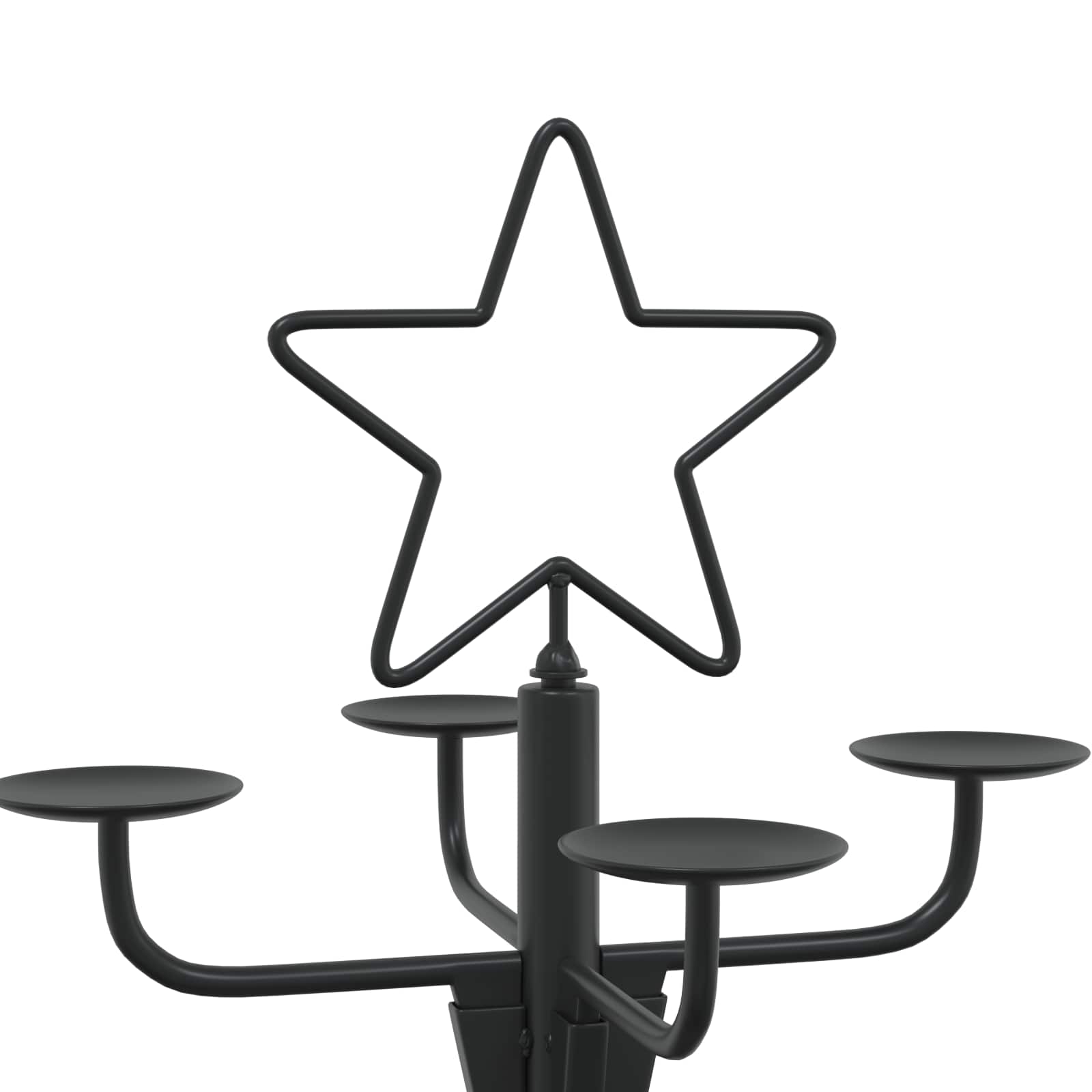 Albero di Natale in Metallo con Supporto KUOPIO 180 cm