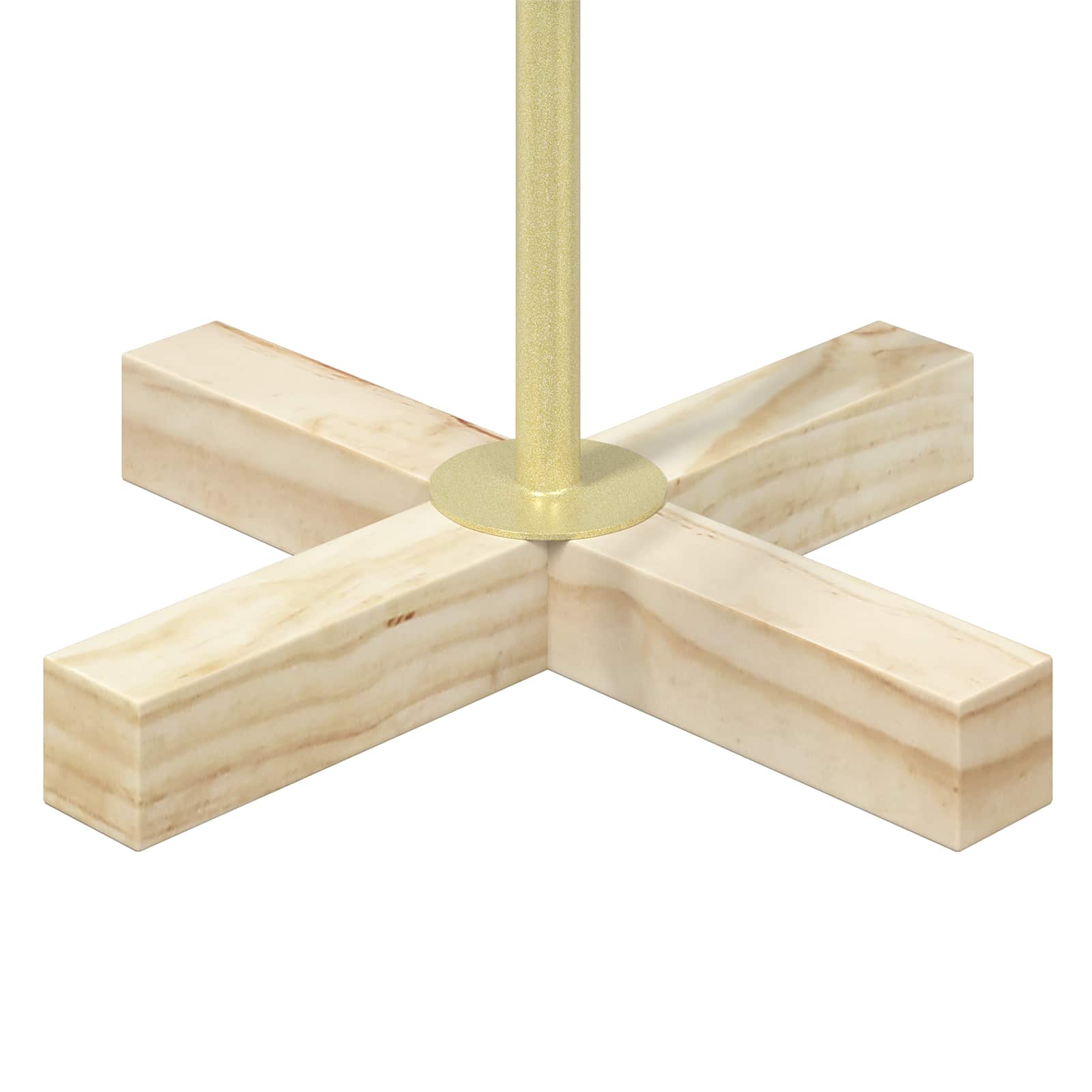 Albero di Natale in Metallo con Supporto KUOPIO 60 cm Acciaio
