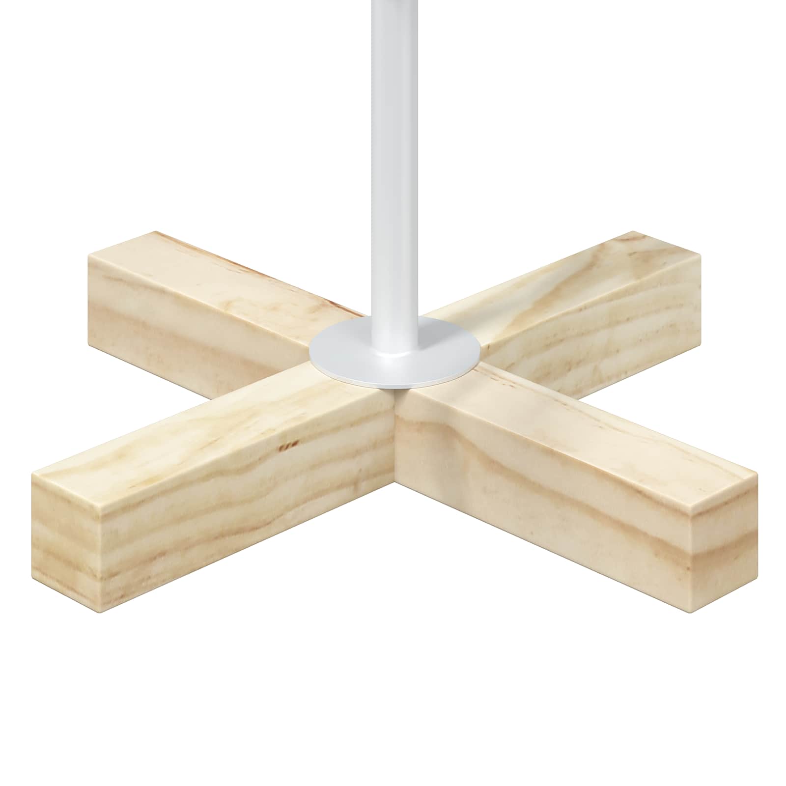 Albero di Natale in Metallo con Supporto KUOPIO 60 cm Acciaio