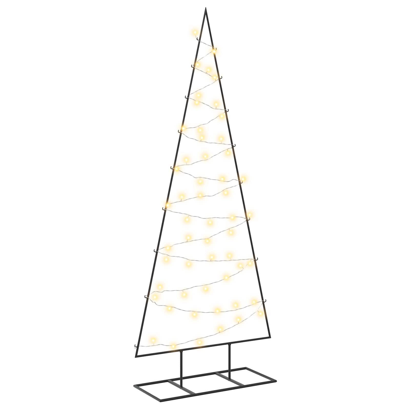 Albero di Natale in metallo con LED KUOPIO 150 cm Bianco caldo