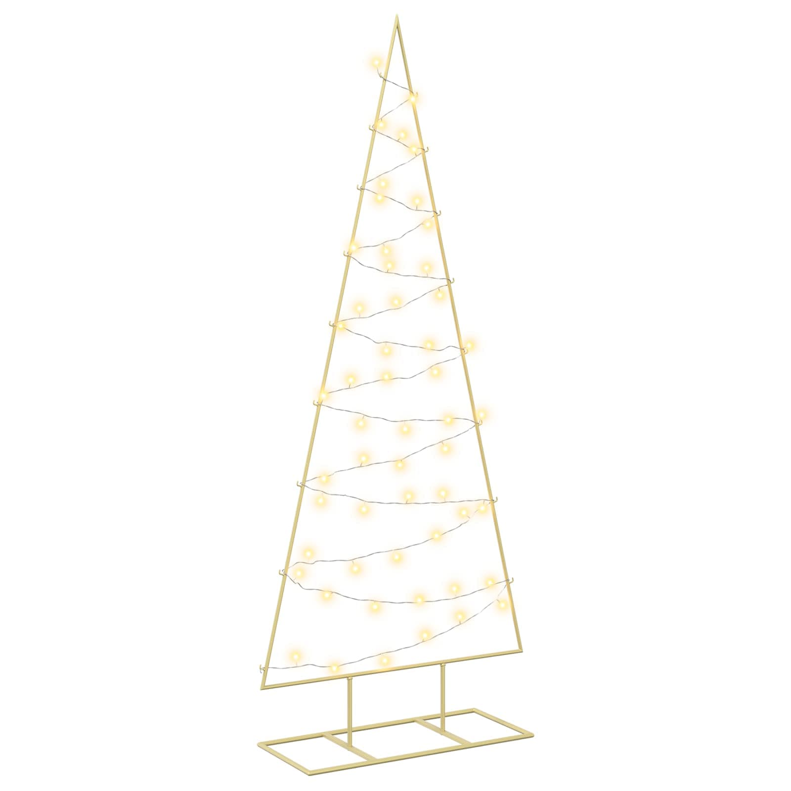 Albero di Natale in metallo con LED KUOPIO 150 cm Bianco caldo