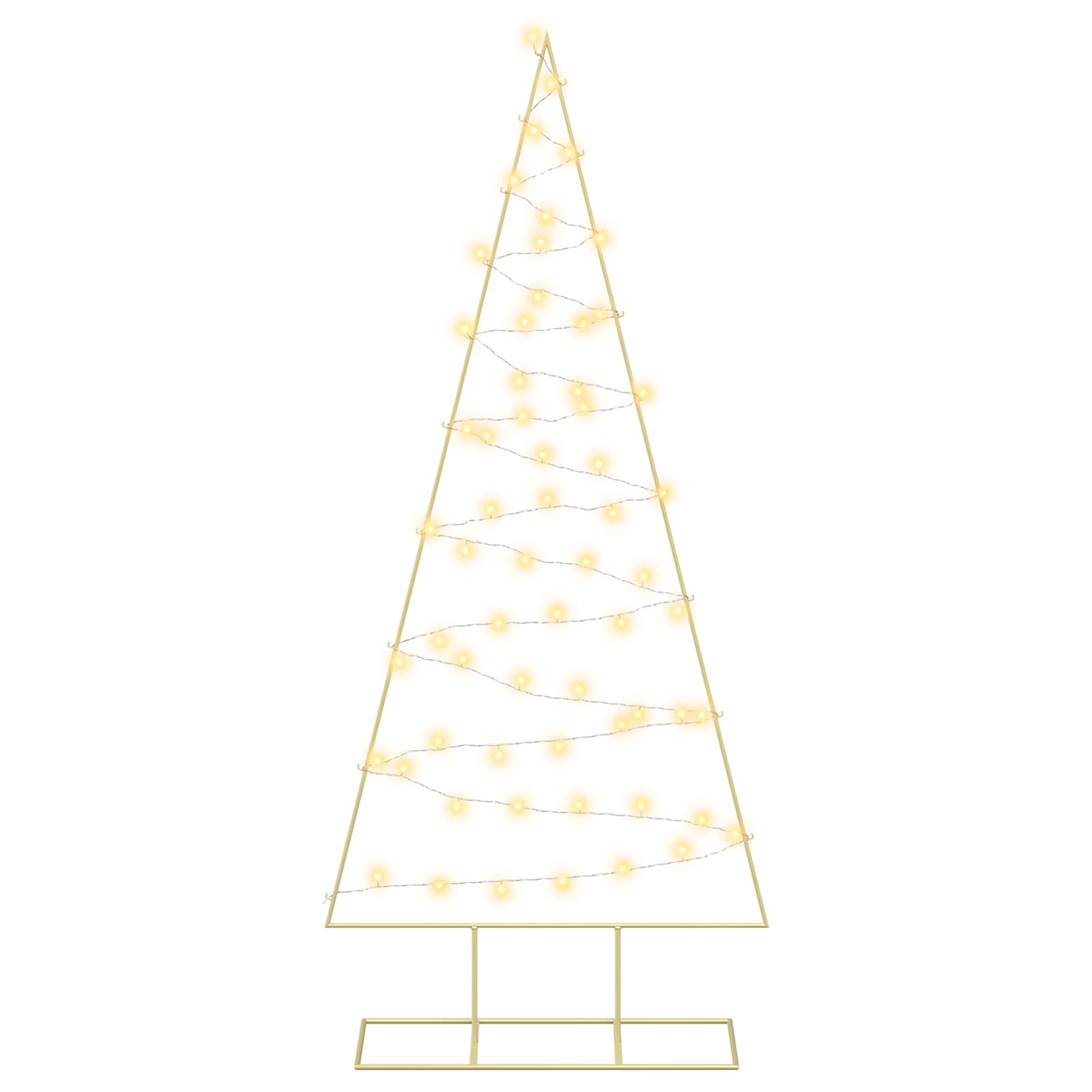 Albero di Natale in metallo con LED KUOPIO 180 cm Bianco caldo