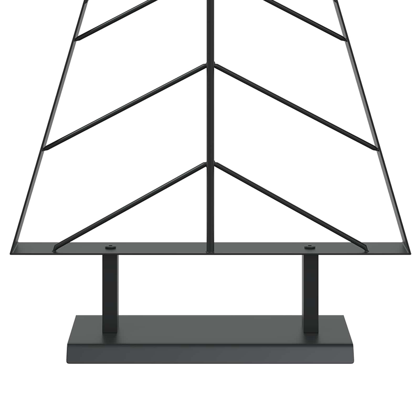 Albero di Natale in metallo con supporto KUOPIO 60 cm Acciaio