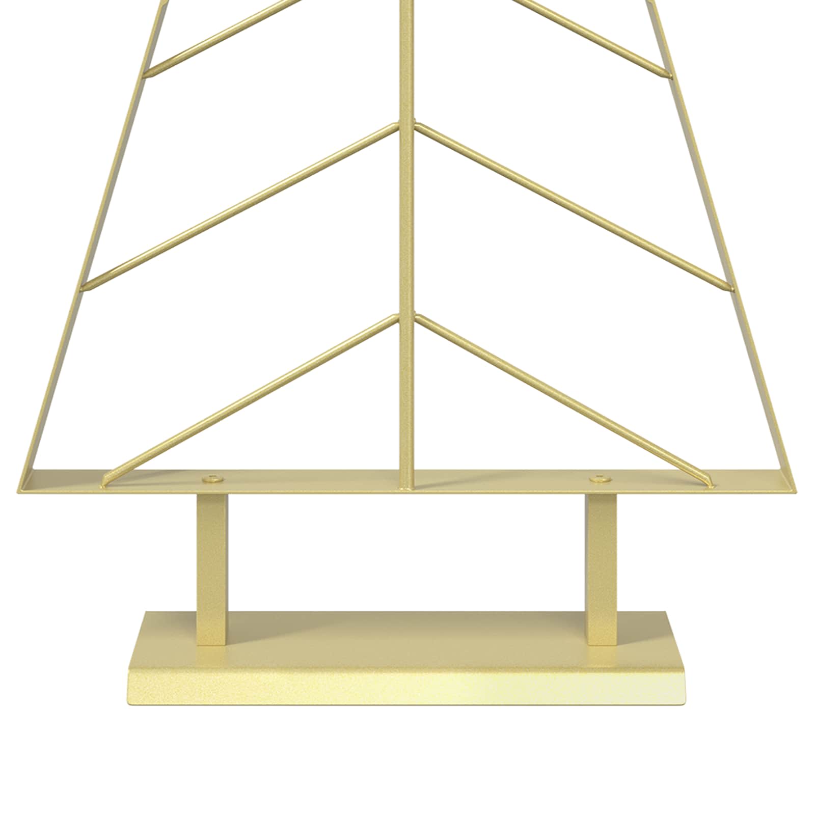 Albero di Natale in metallo con supporto KUOPIO 60 cm Acciaio