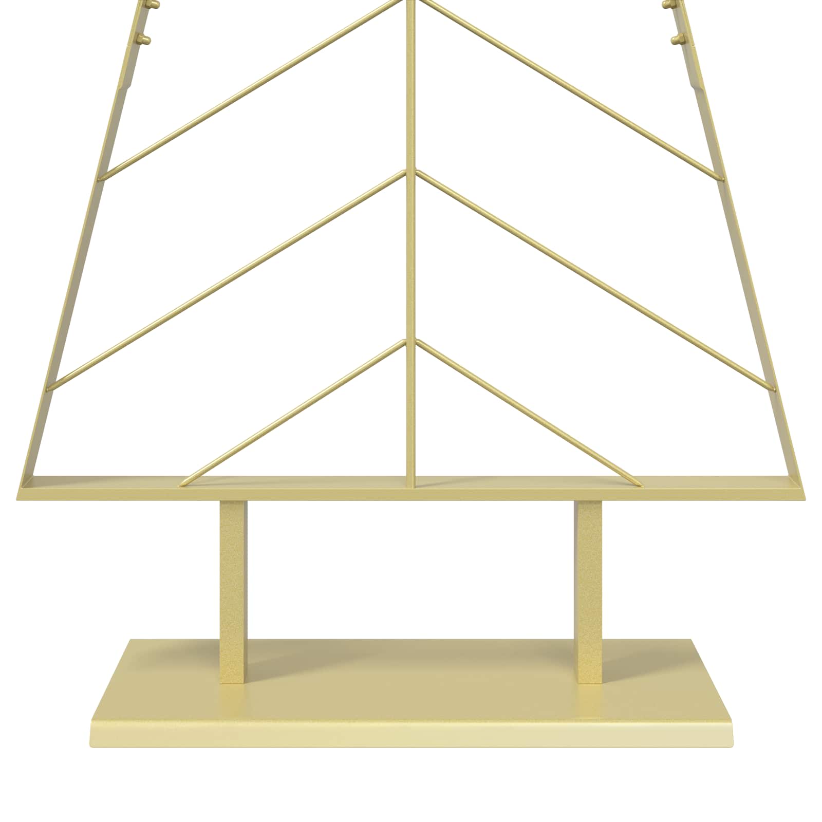 Albero di Natale in metallo con supporto KUOPIO 150 cm Acciaio