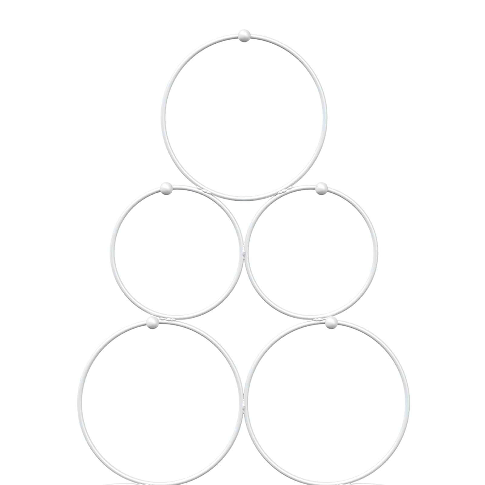 Albero di Natale in metallo con supporto KUOPIO 60 cm Acciaio