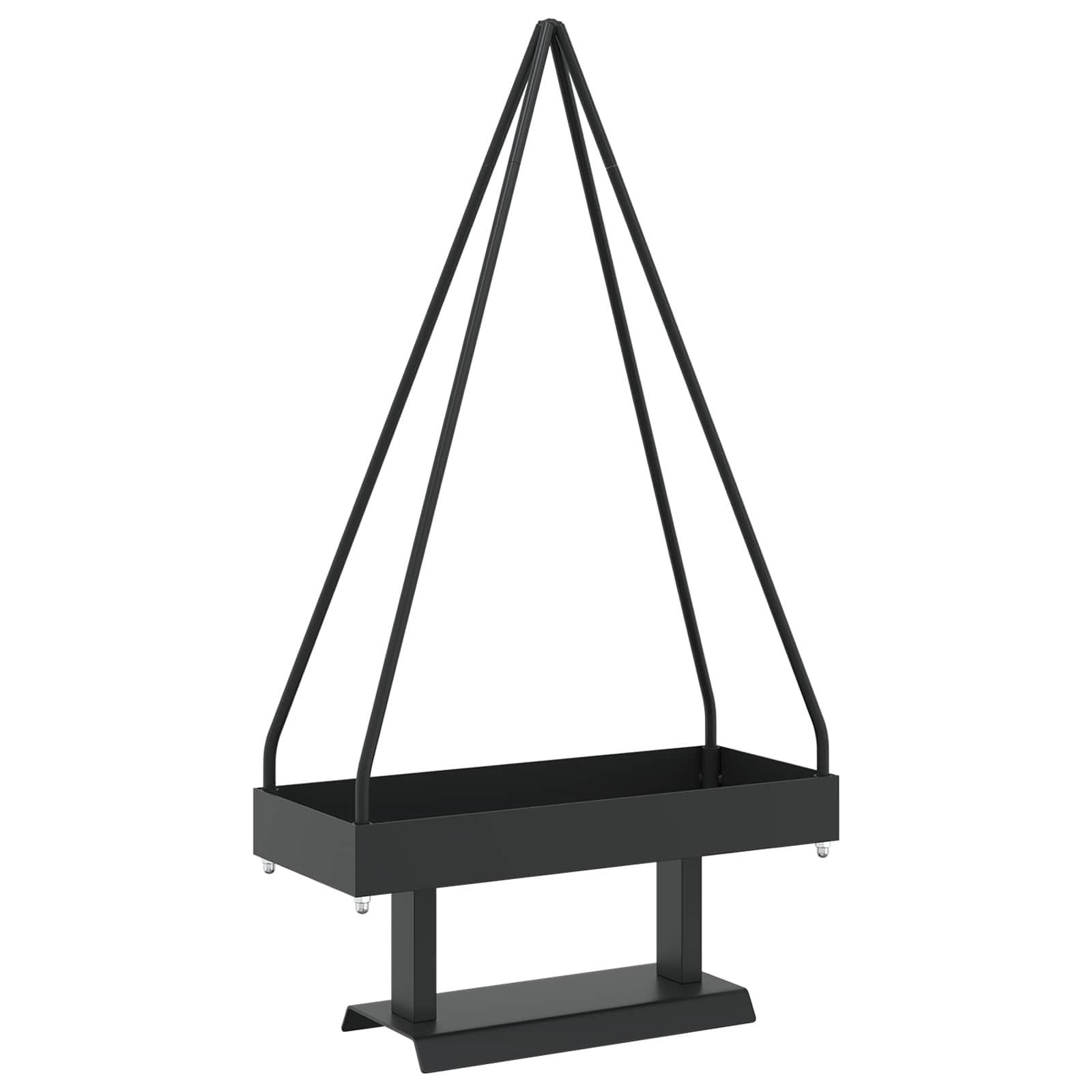 Albero di Natale in metallo con supporto KUOPIO 60 cm Acciaio