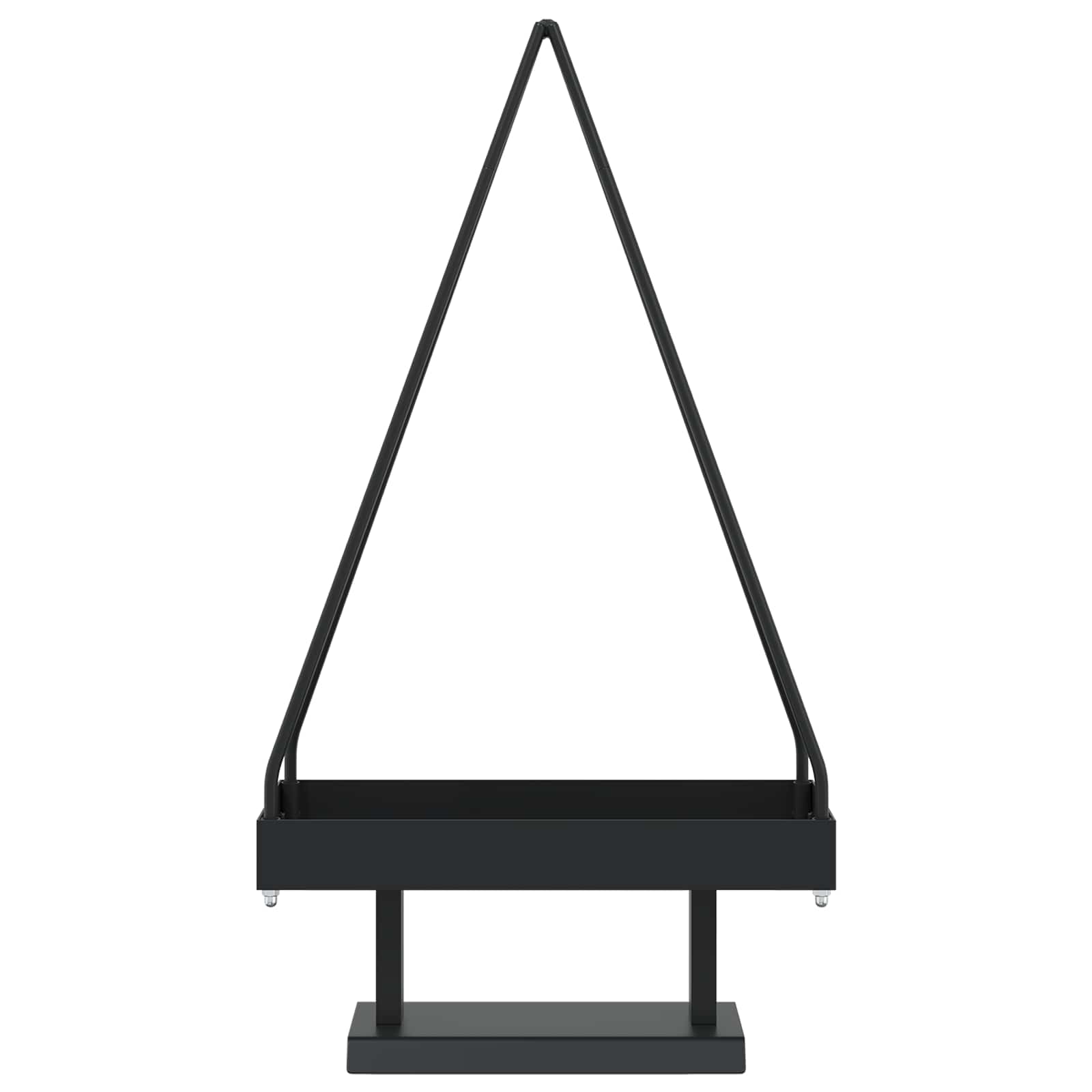 Albero di Natale in metallo con supporto KUOPIO 60 cm Acciaio