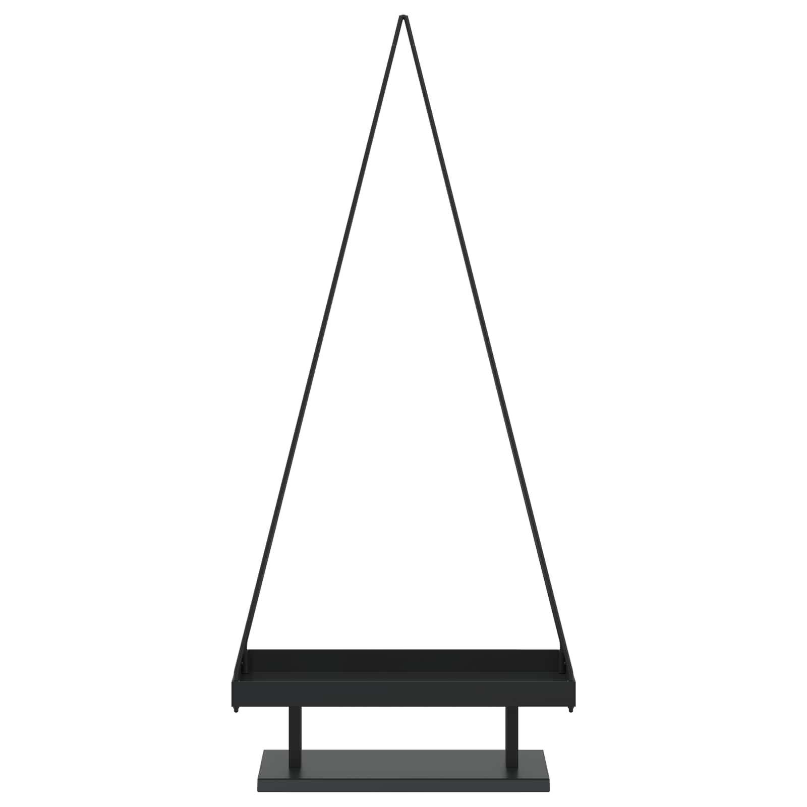 Albero di Natale in metallo con supporto KUOPIO 150 cm Acciaio