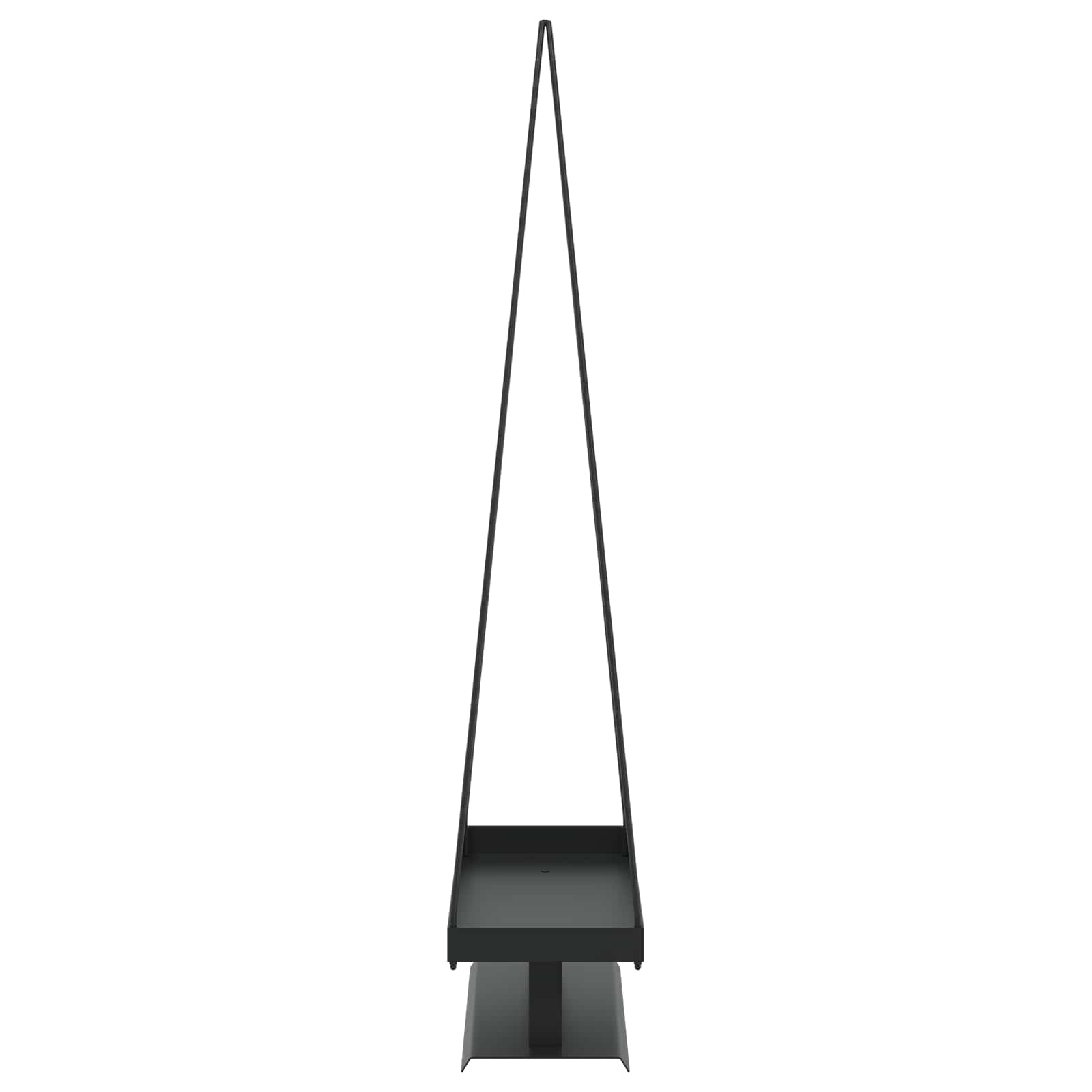 Albero di Natale in metallo con supporto KUOPIO 150 cm Acciaio