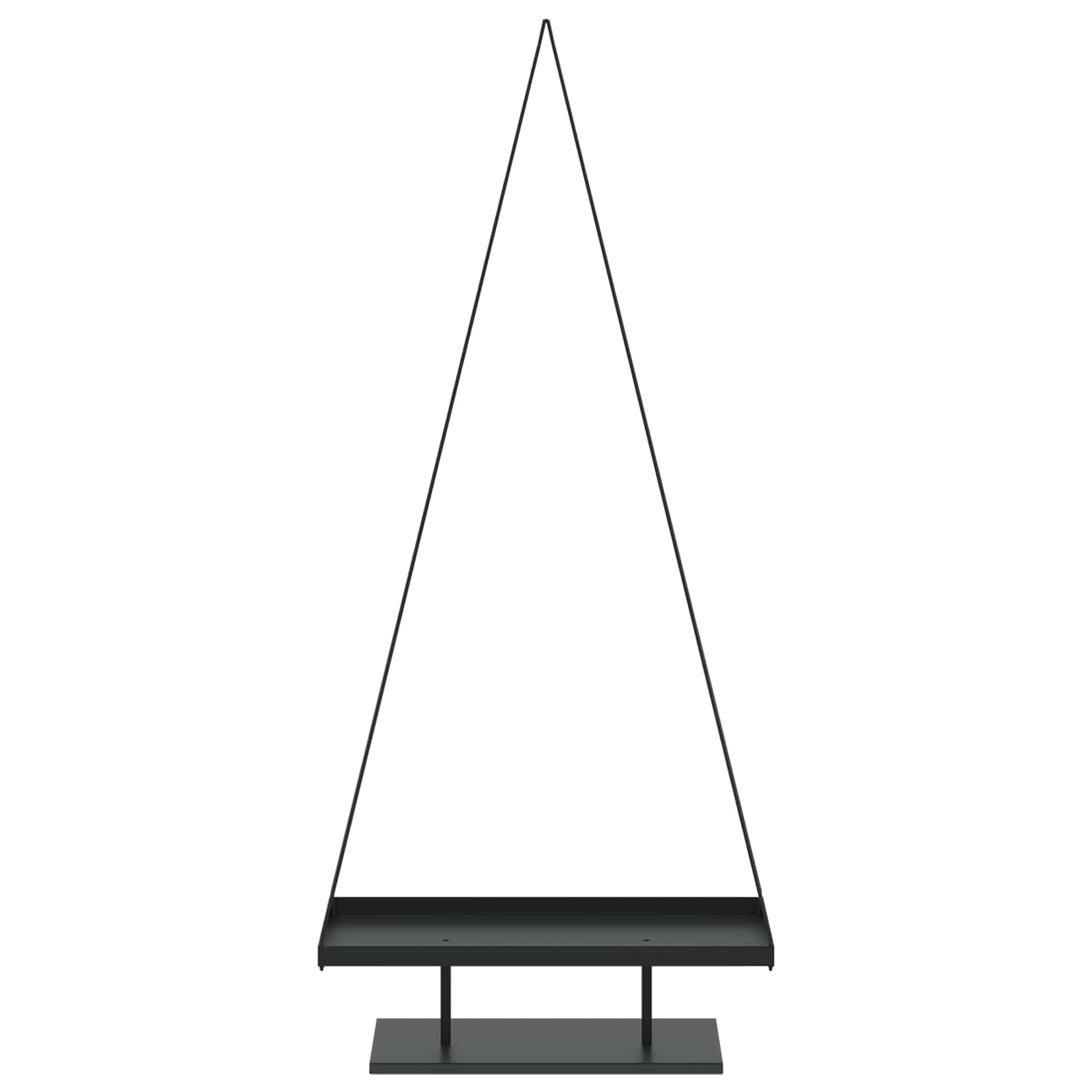 Albero di Natale in metallo con supporto KUOPIO 210 cm Acciaio