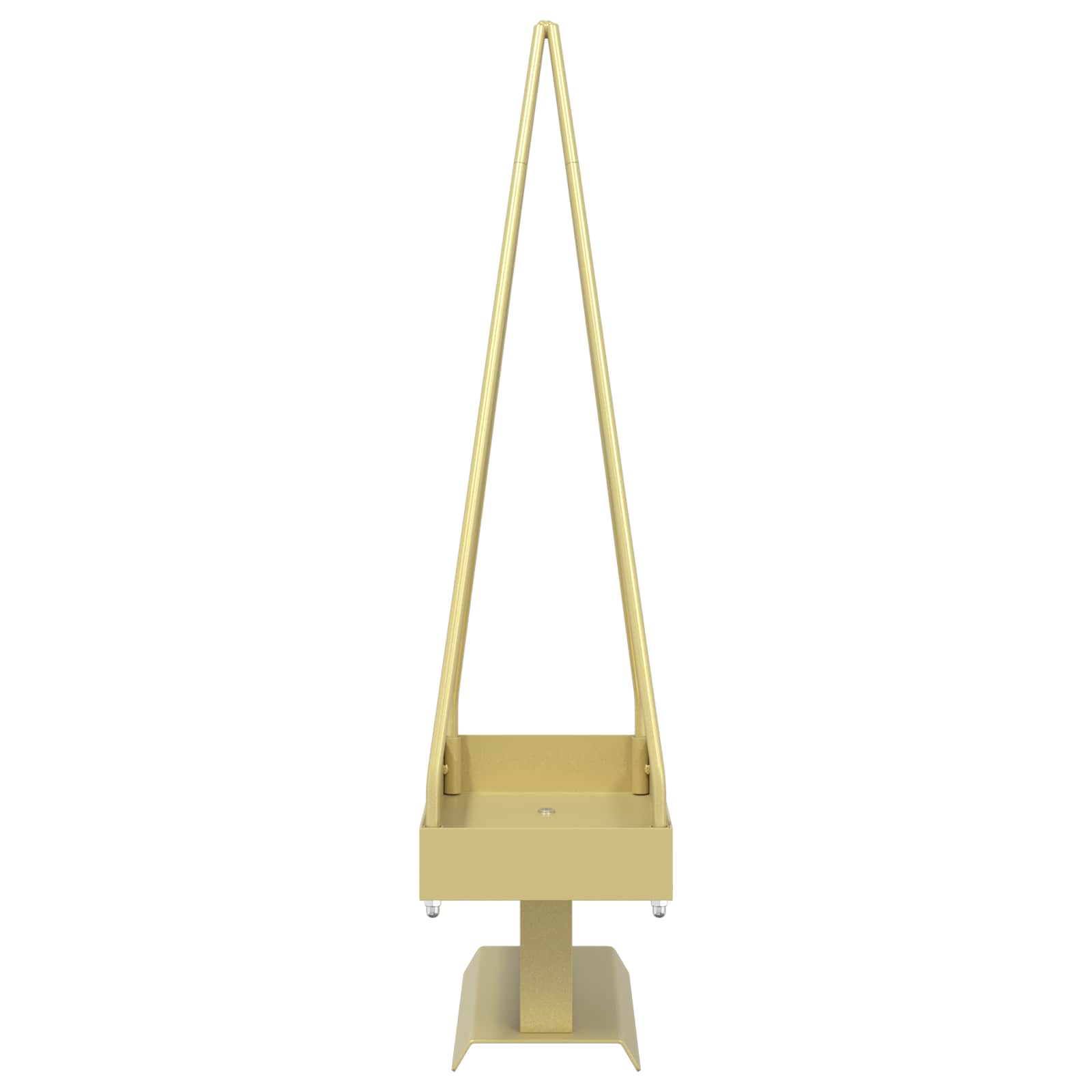 Albero di Natale in metallo con supporto KUOPIO 60 cm Acciaio
