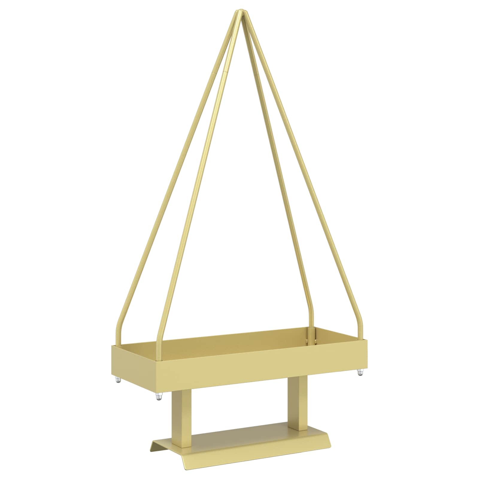 Albero di Natale in metallo con supporto KUOPIO 90 cm Acciaio