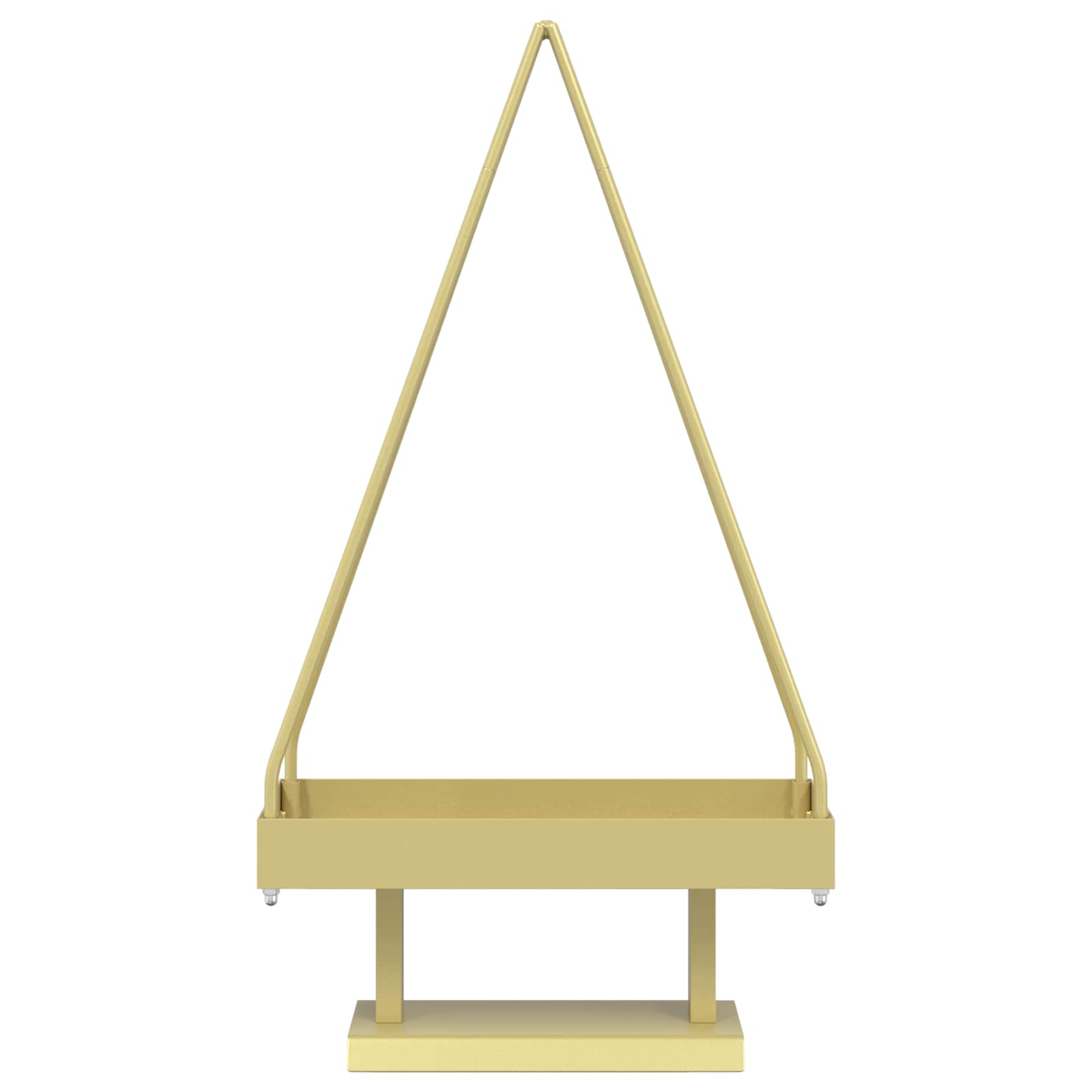 Albero di Natale in metallo con supporto KUOPIO 90 cm Acciaio
