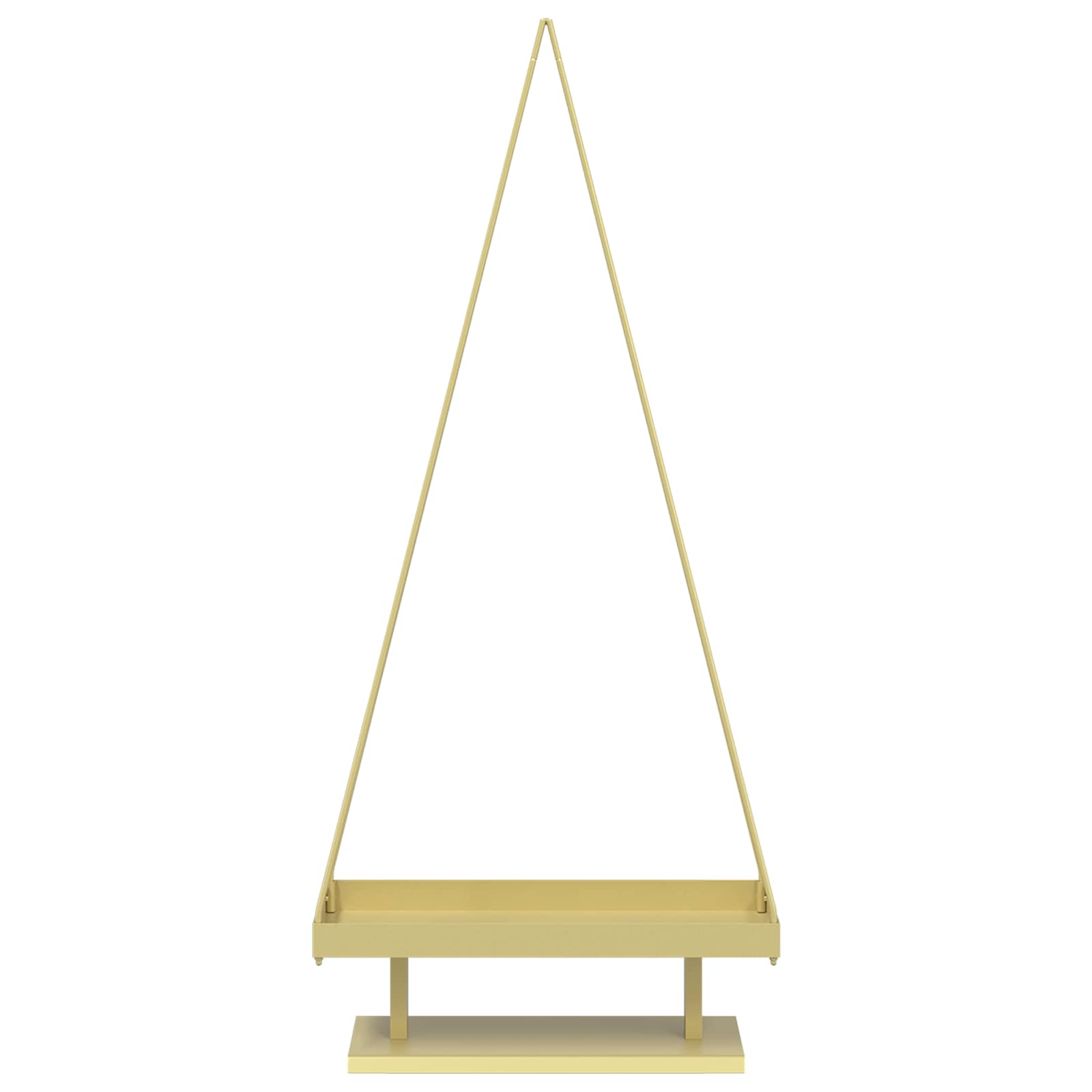 Albero di Natale in metallo con supporto KUOPIO 125 cm Acciaio