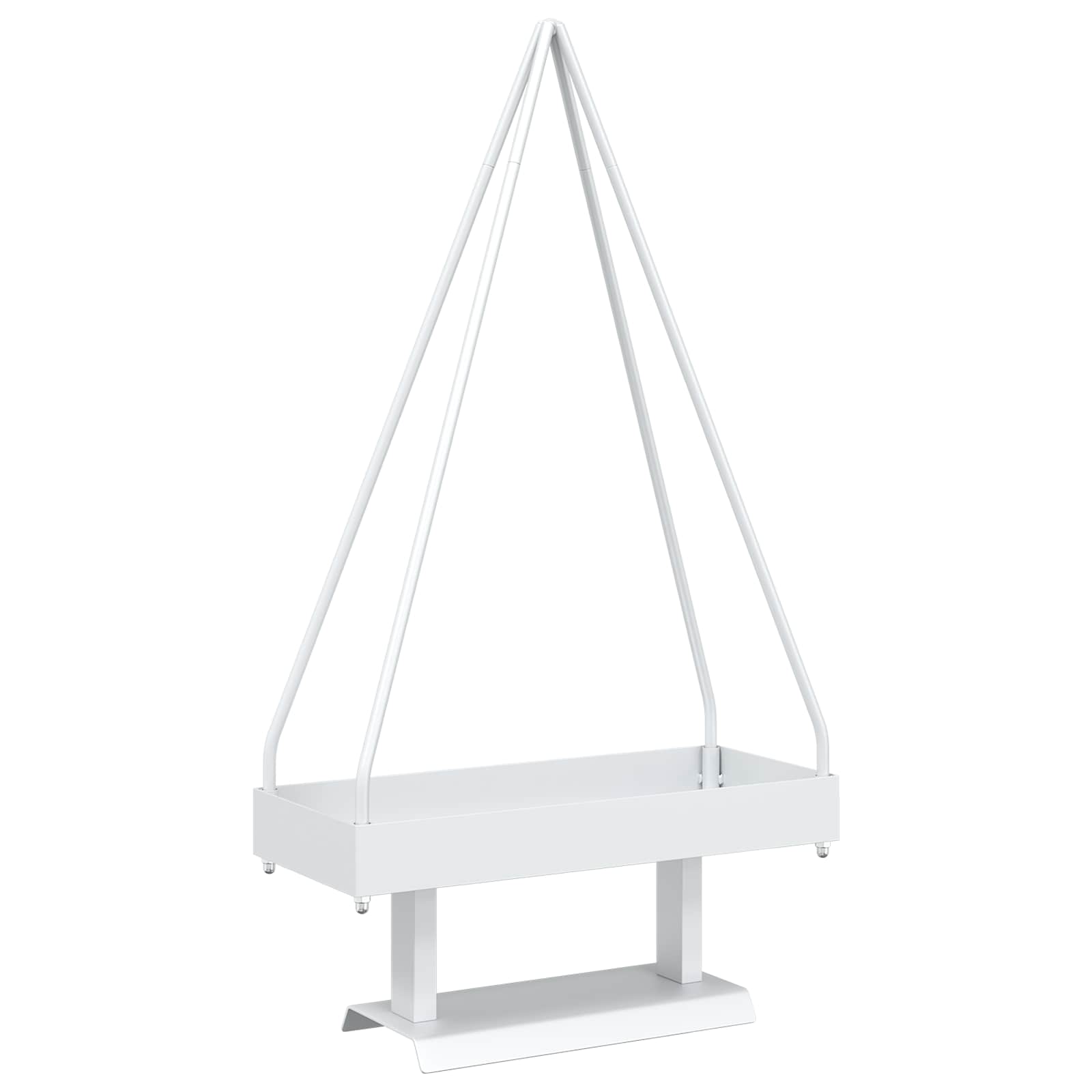 Albero di Natale in metallo con supporto KUOPIO 90 cm Acciaio