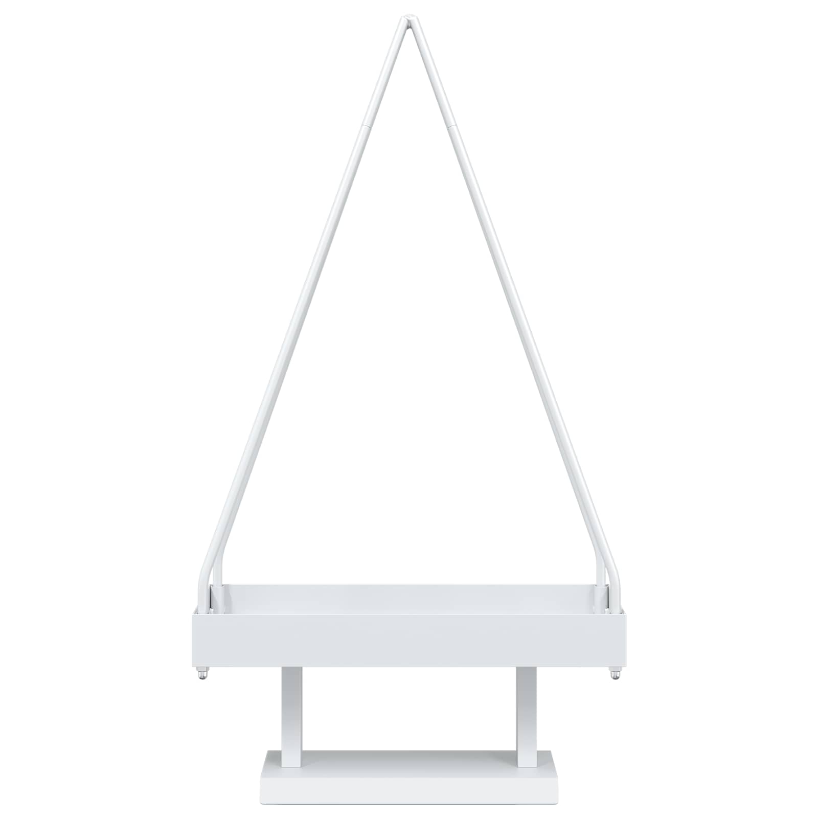 Albero di Natale in metallo con supporto KUOPIO 90 cm Acciaio