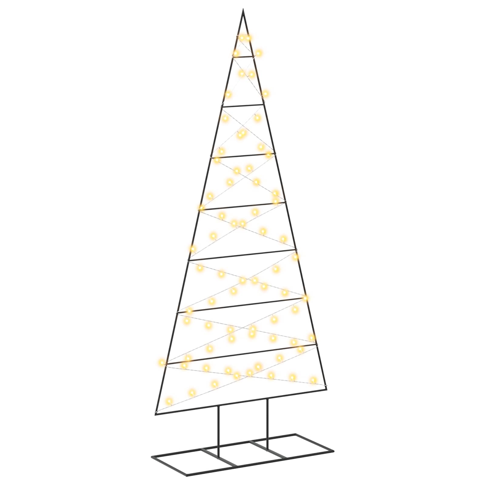Albero di Natale in metallo KUOPIO 180 cm Bianco caldo