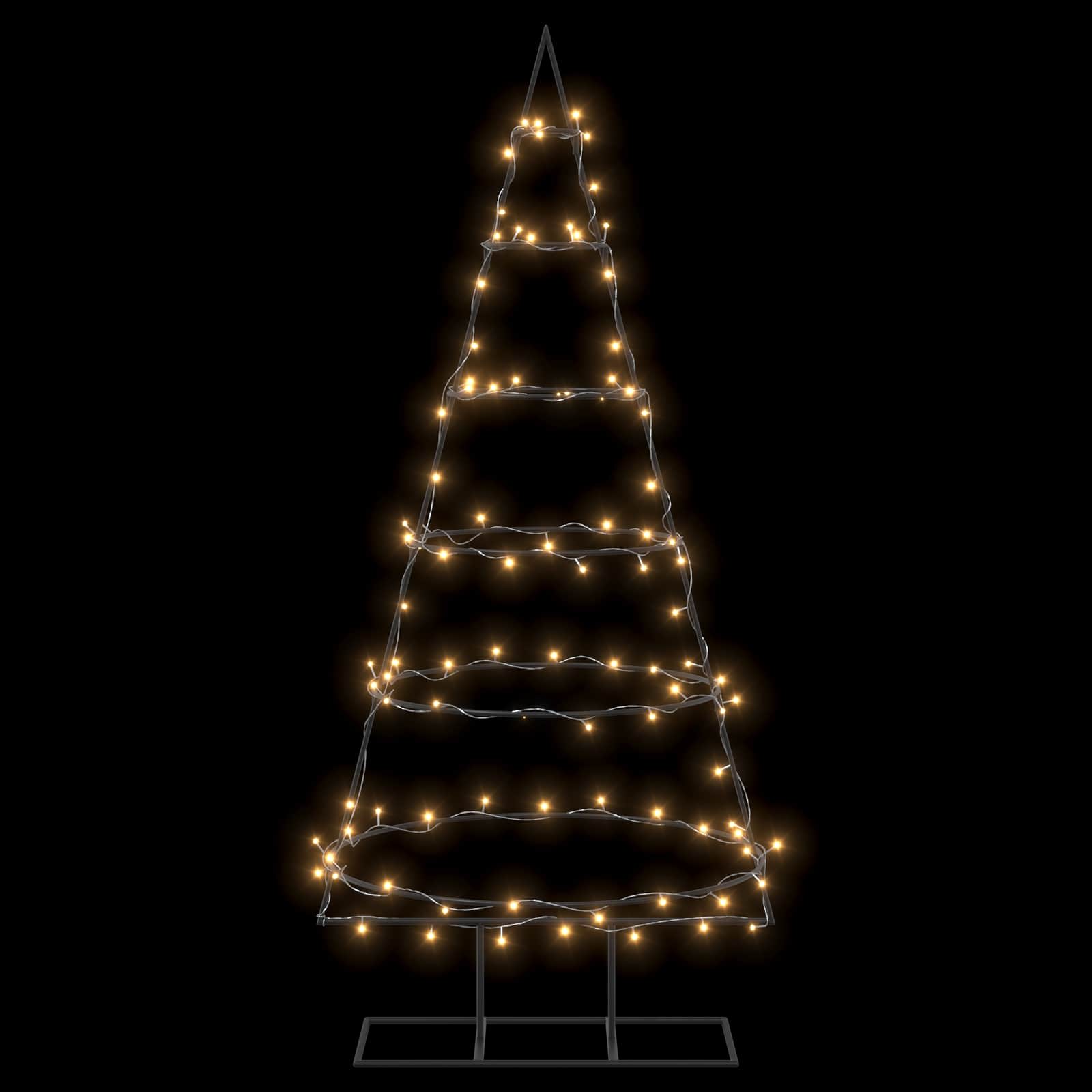 Albero di Natale in metallo con supporto KUOPIO 150 cm
