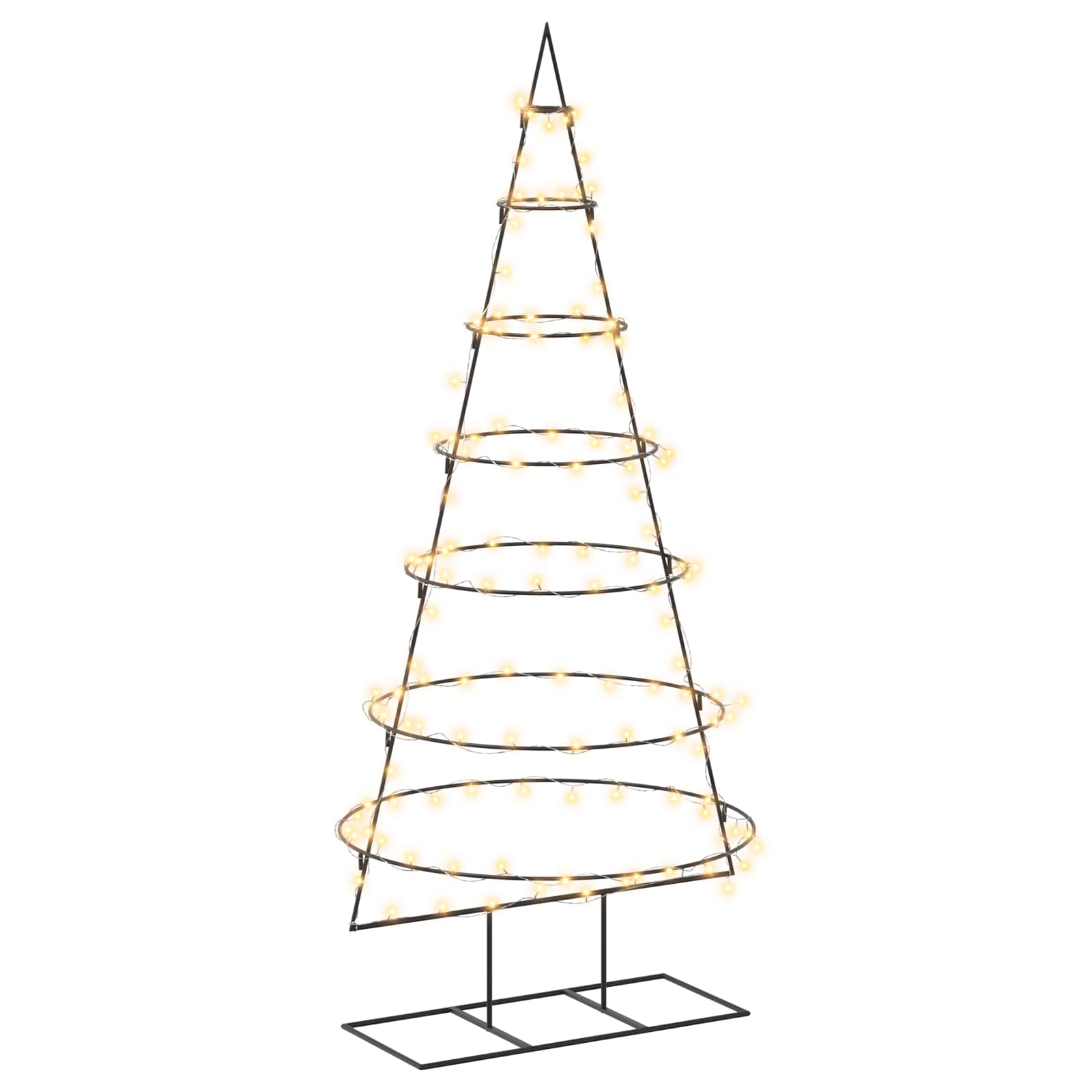 Albero di Natale in metallo con supporto KUOPIO 180 cm
