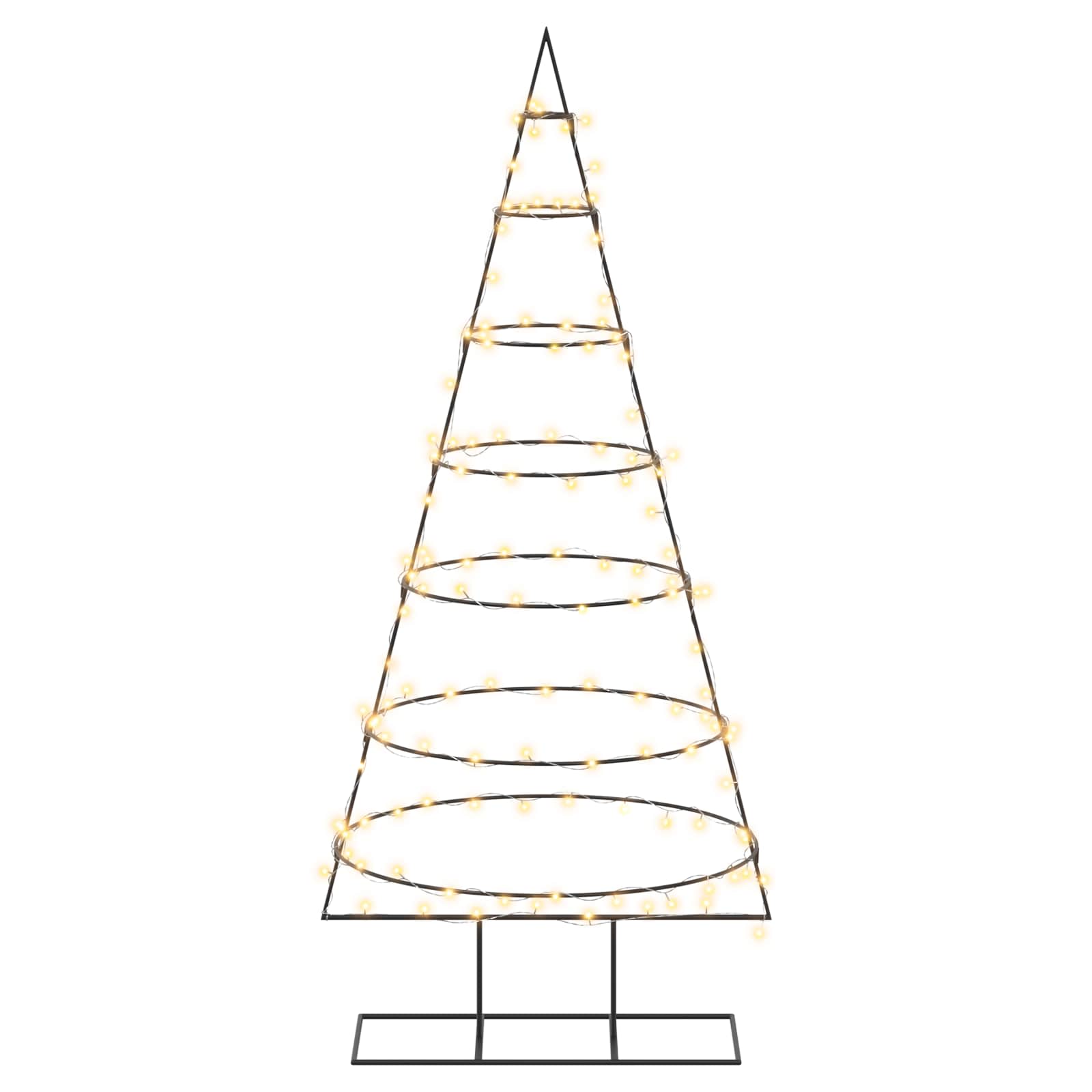 Albero di Natale in metallo con supporto KUOPIO 180 cm