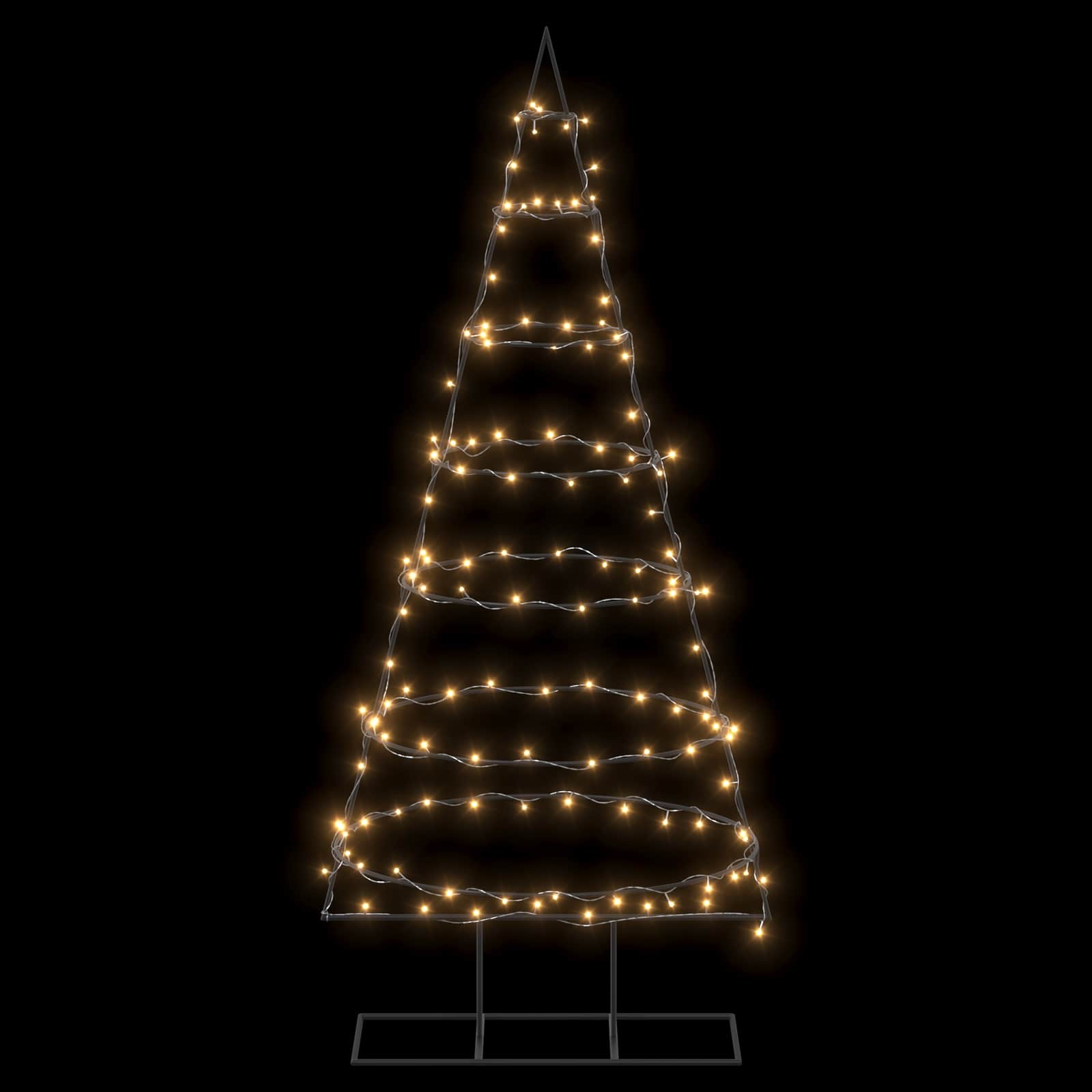 Albero di Natale in metallo con supporto KUOPIO 180 cm