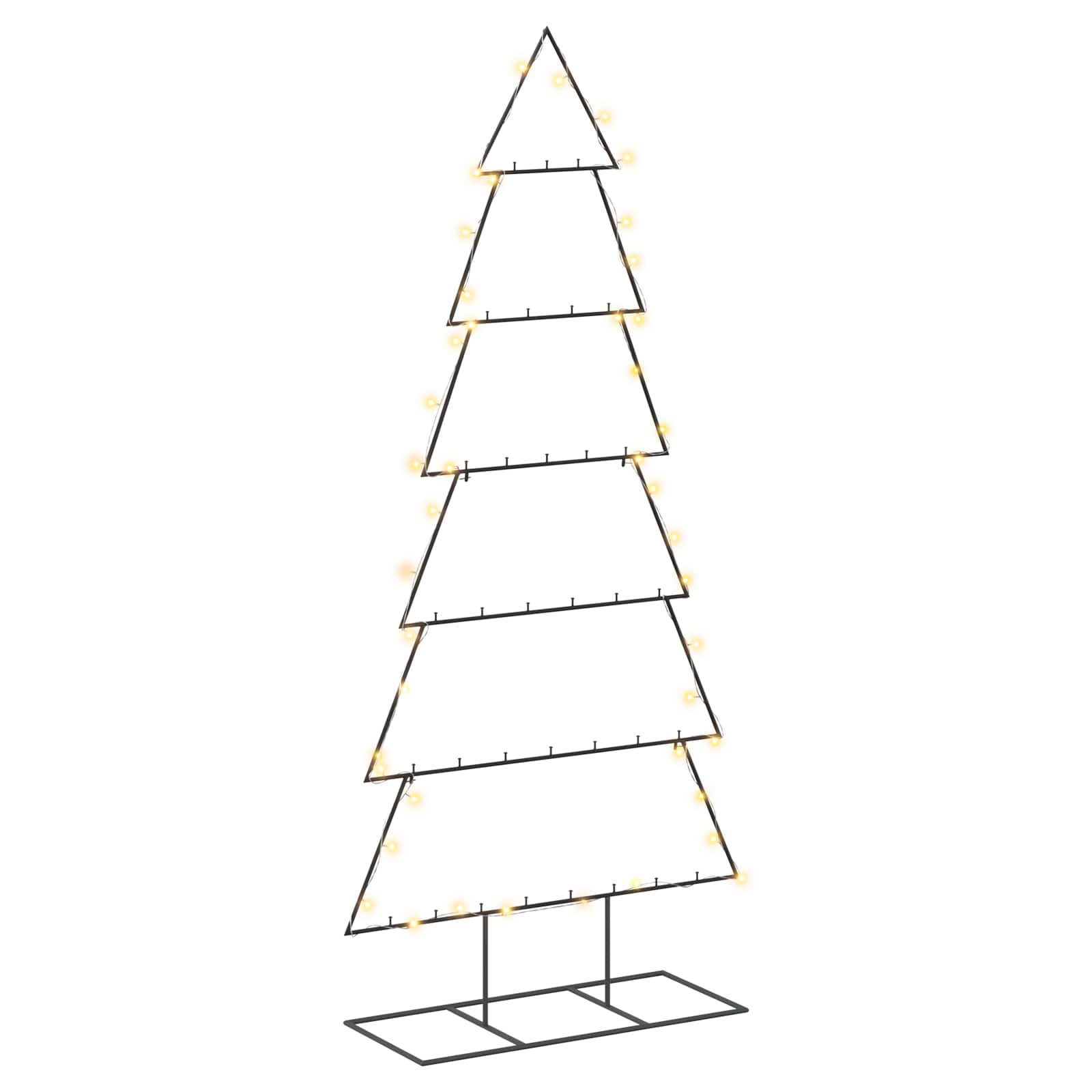 Albero di Natale in metallo con supporto KUOPIO 180 cm