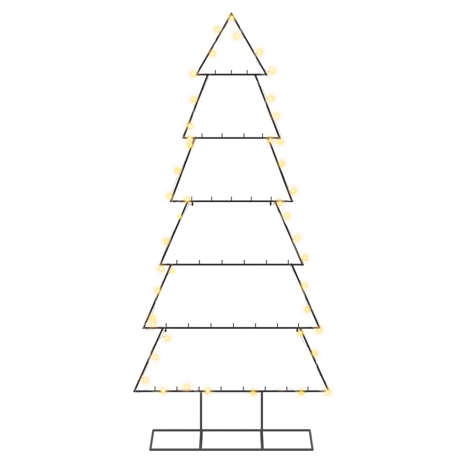 Albero di Natale in metallo con supporto KUOPIO 180 cm
