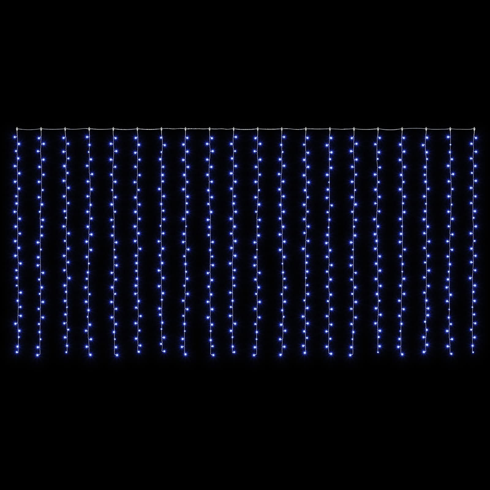 Tenda luminosa Trasparente 600 x 300 cm PVC 600 LED