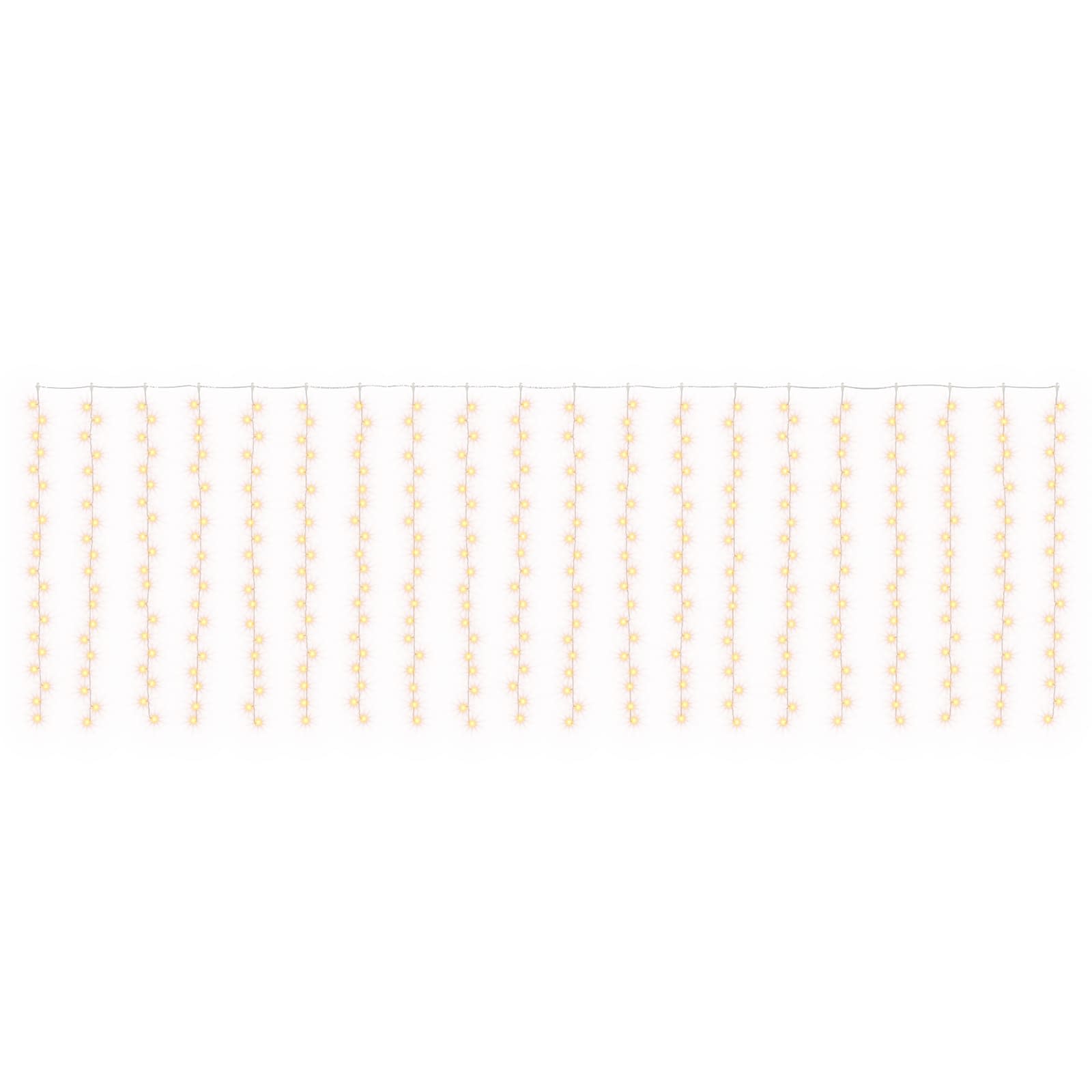 Tenda luminosa Trasparente 600 x 200 cm PVC 400 LED