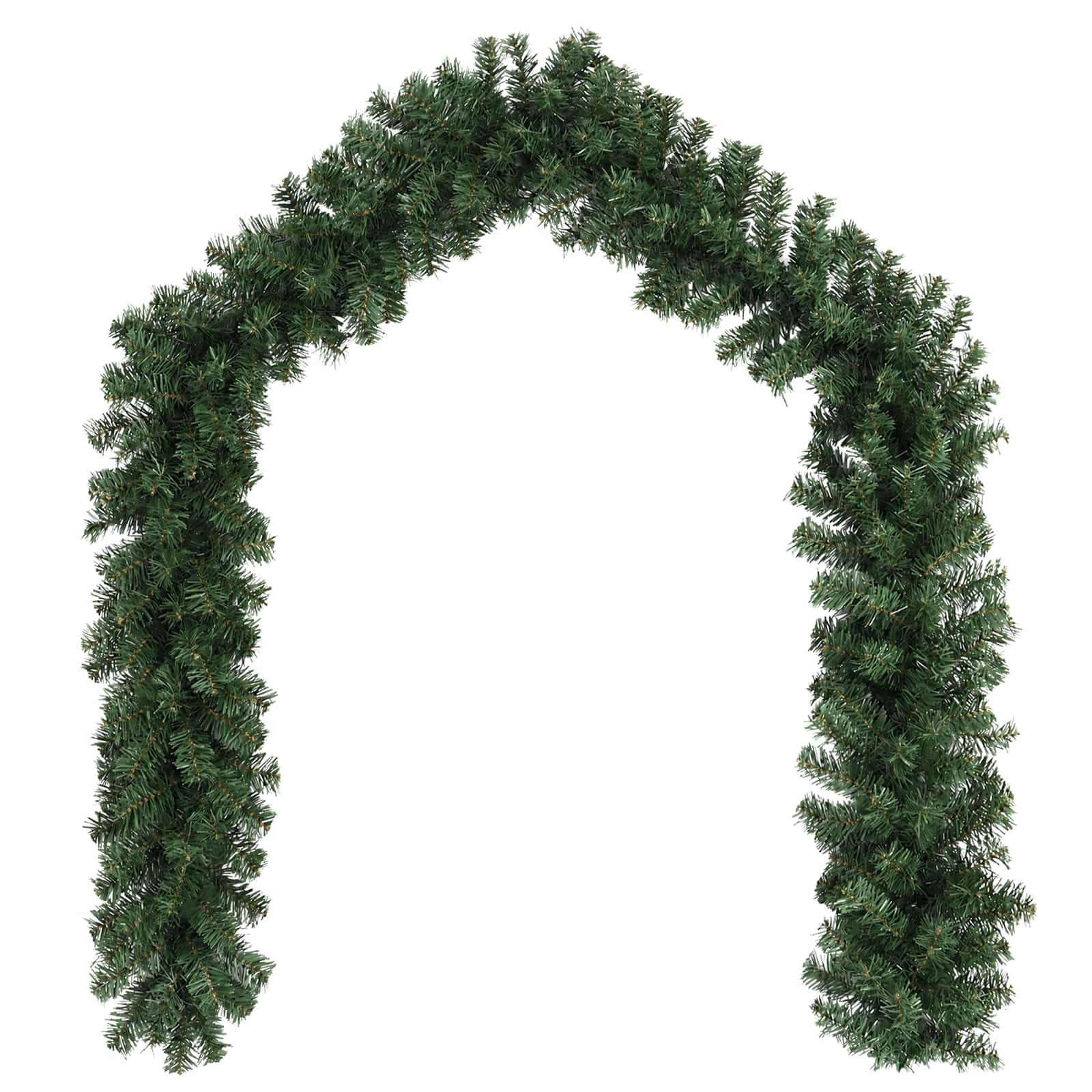 Ghirlanda di Natale Verde 270 cm PVC