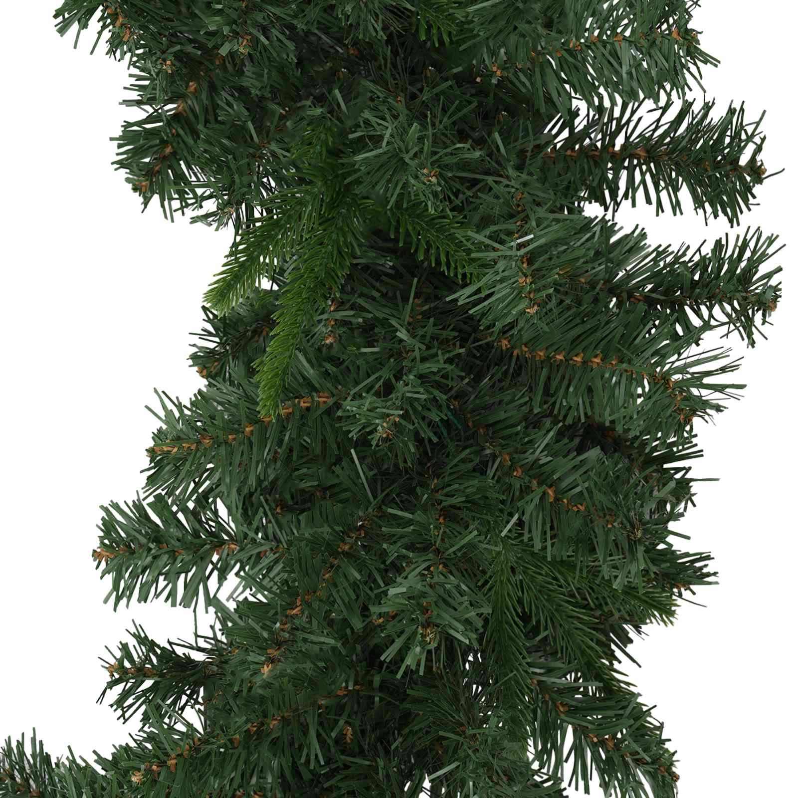 Ghirlanda di Natale Verde 270 cm PVC e PE