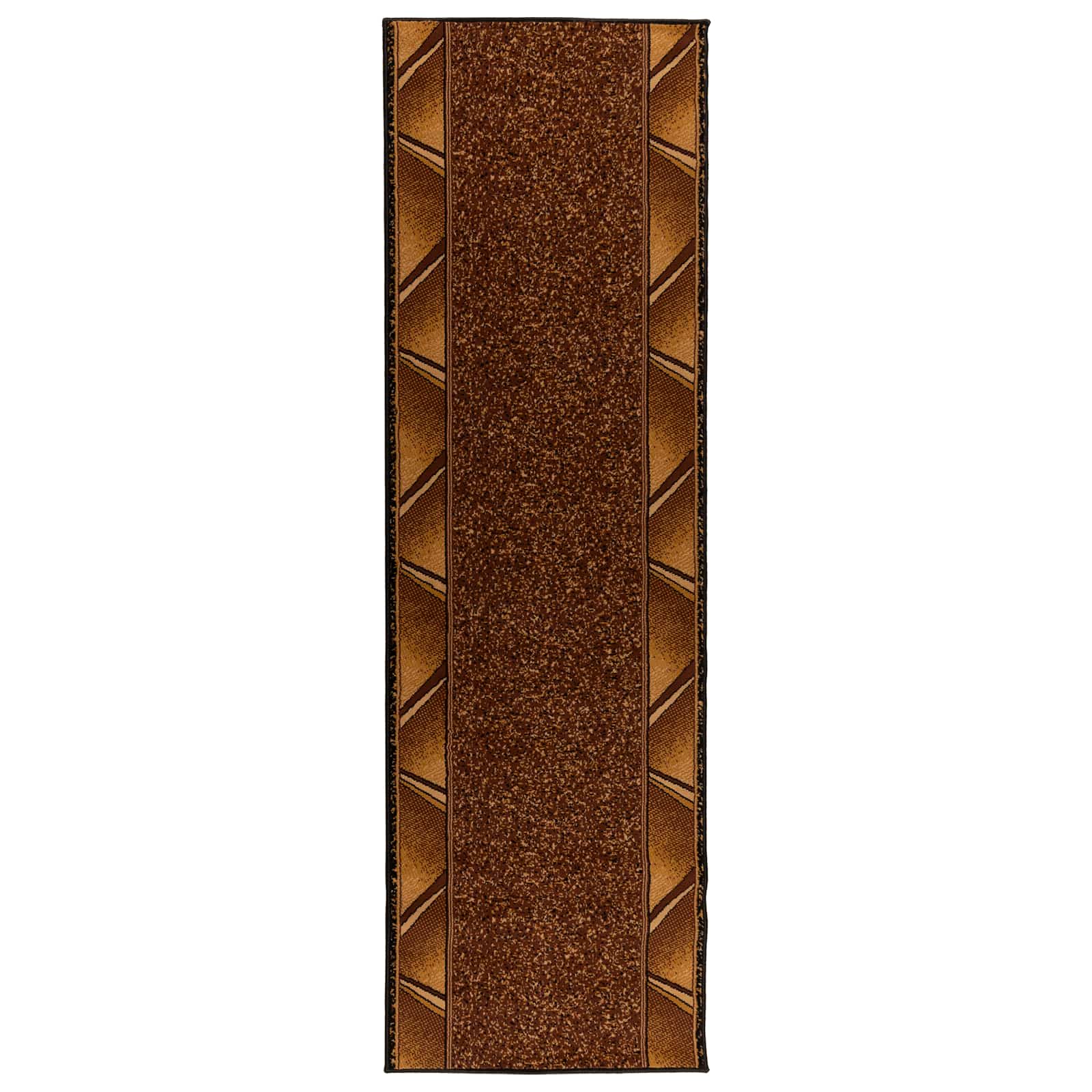 tappeto antiscivolo FLORNES Tessuto Marrone 100 x 150 cm PP 7 mm