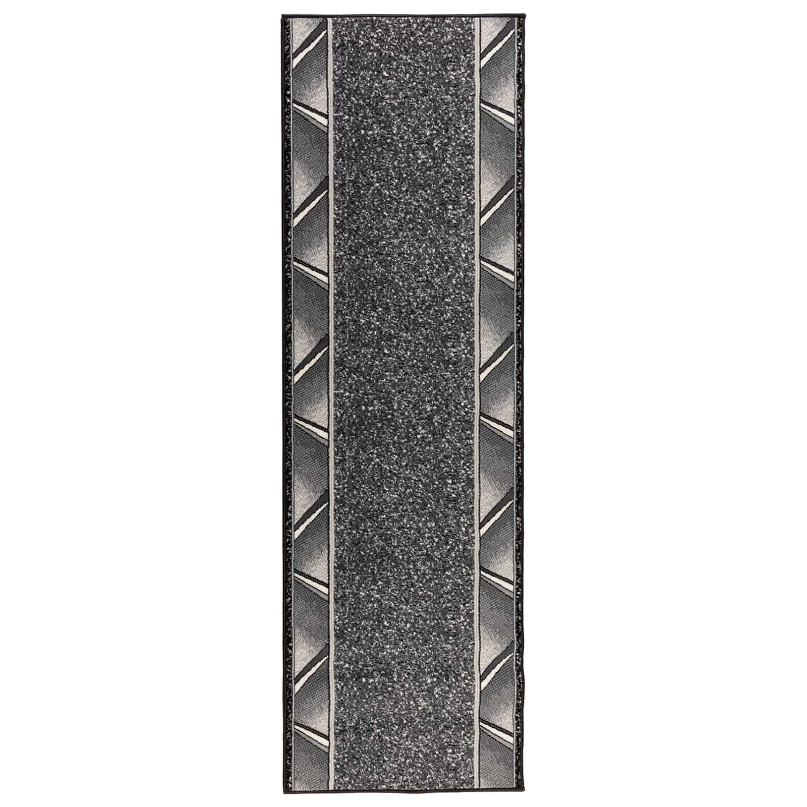 tappeto antiscivolo FLORNES Tessuto Grigio 100 x 450 cm PP 7 mm
