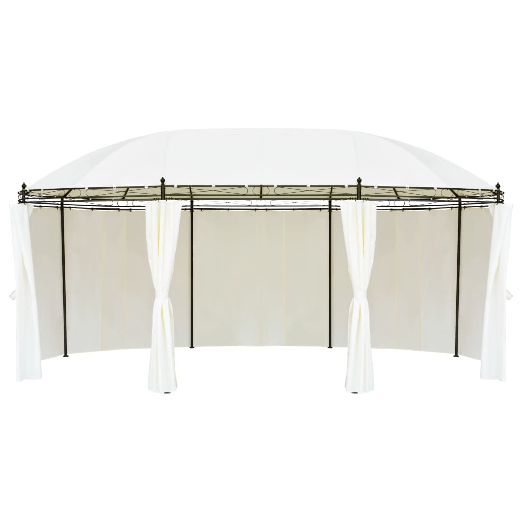 Gazebo Bianco Crema 530x350x265 cm