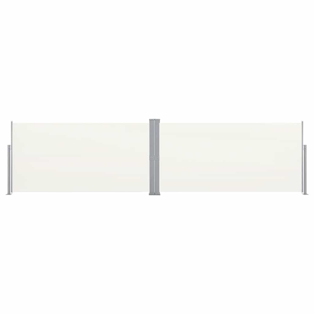 Tenda da Sole Laterale Retrattile 160x600 cm Crema
