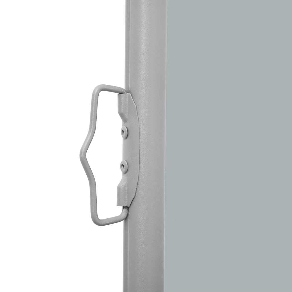 Tenda da Sole Laterale Retrattile 160x600 cm Grigia