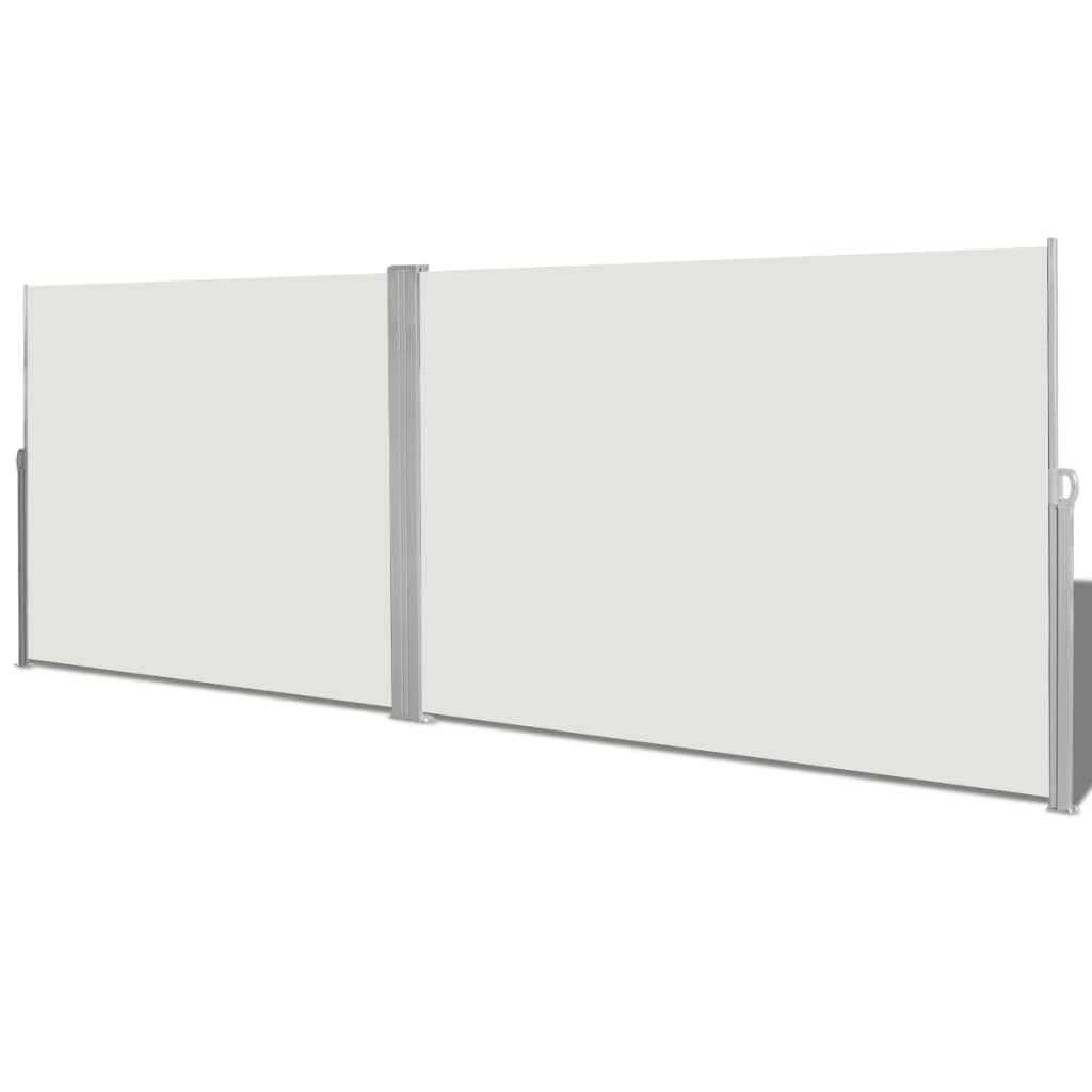 Tenda da Sole Laterale Retrattile 180x600 cm Crema